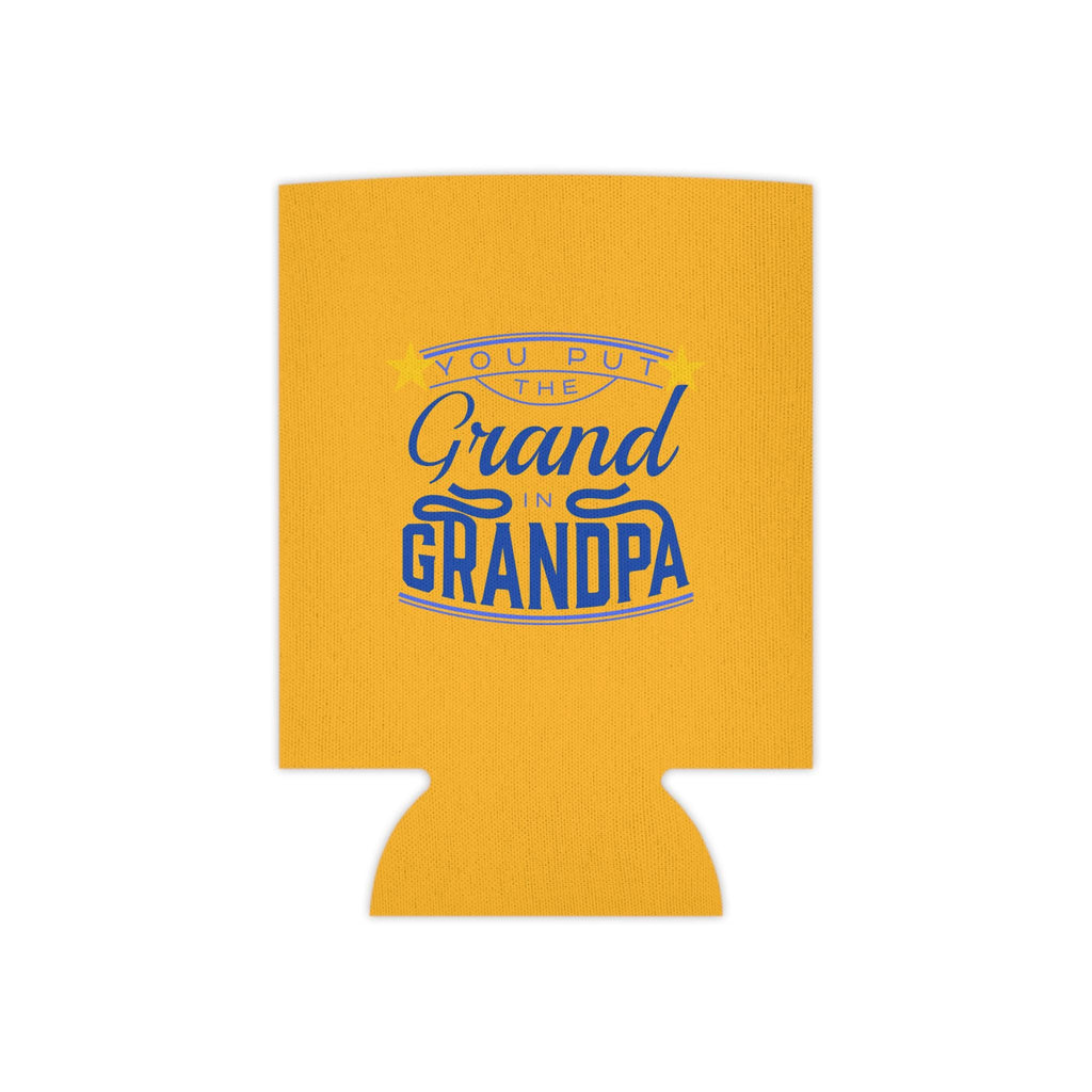 Can Cooler for Grandpa, Funny Gift for Grandfather, Outdoor BBQ Accessory, Party Favor, Beer Sleeve, Can Insulation
