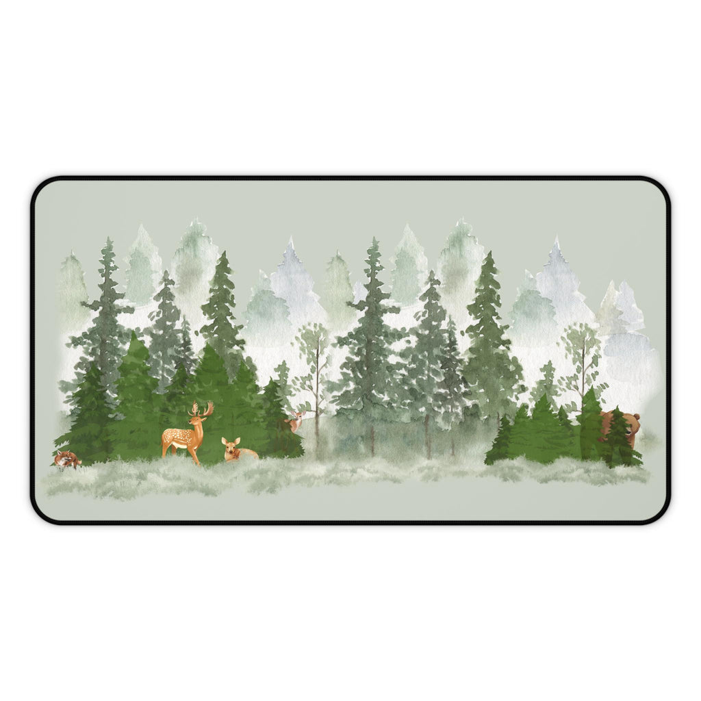 Forest Desk Mat: Eco-Friendly Workspace Accessory for Nature Lovers