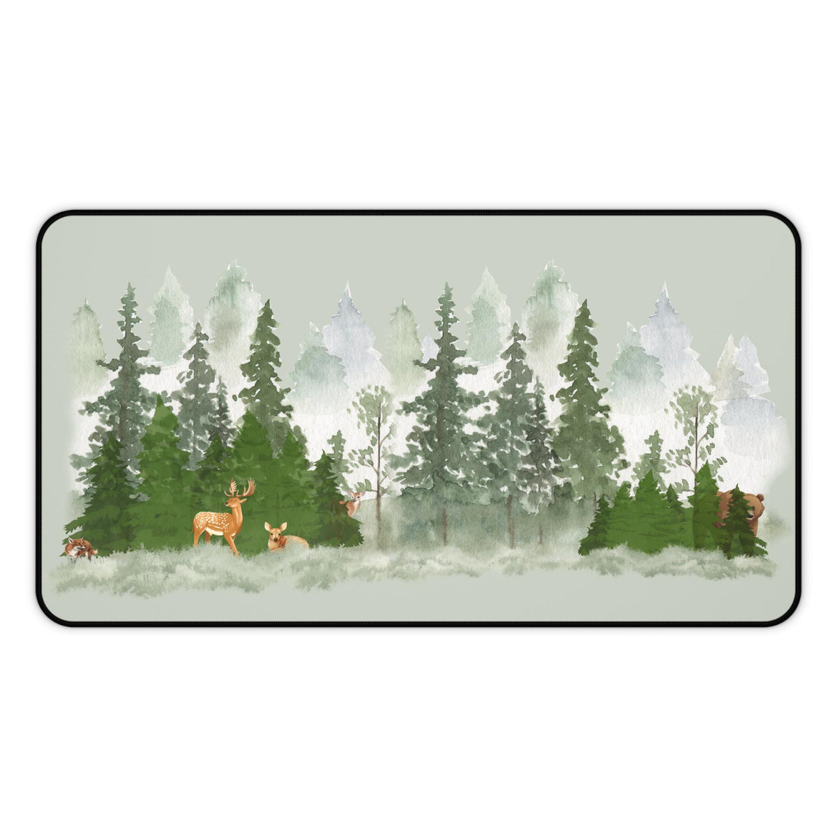 Forest Desk Mat: Eco-Friendly Workspace Accessory for Nature Lovers