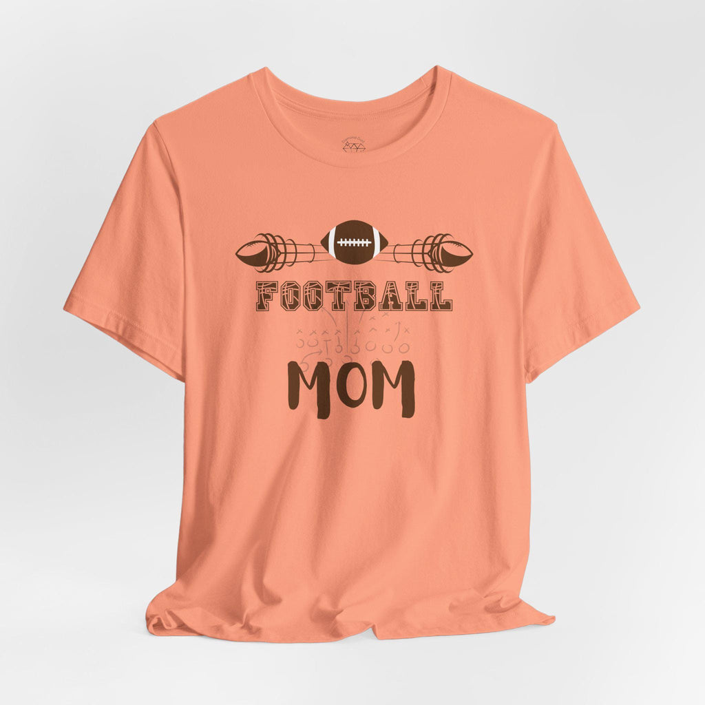 Football Mom Tee: Game Day Comfort - Unisex Cotton Jersey