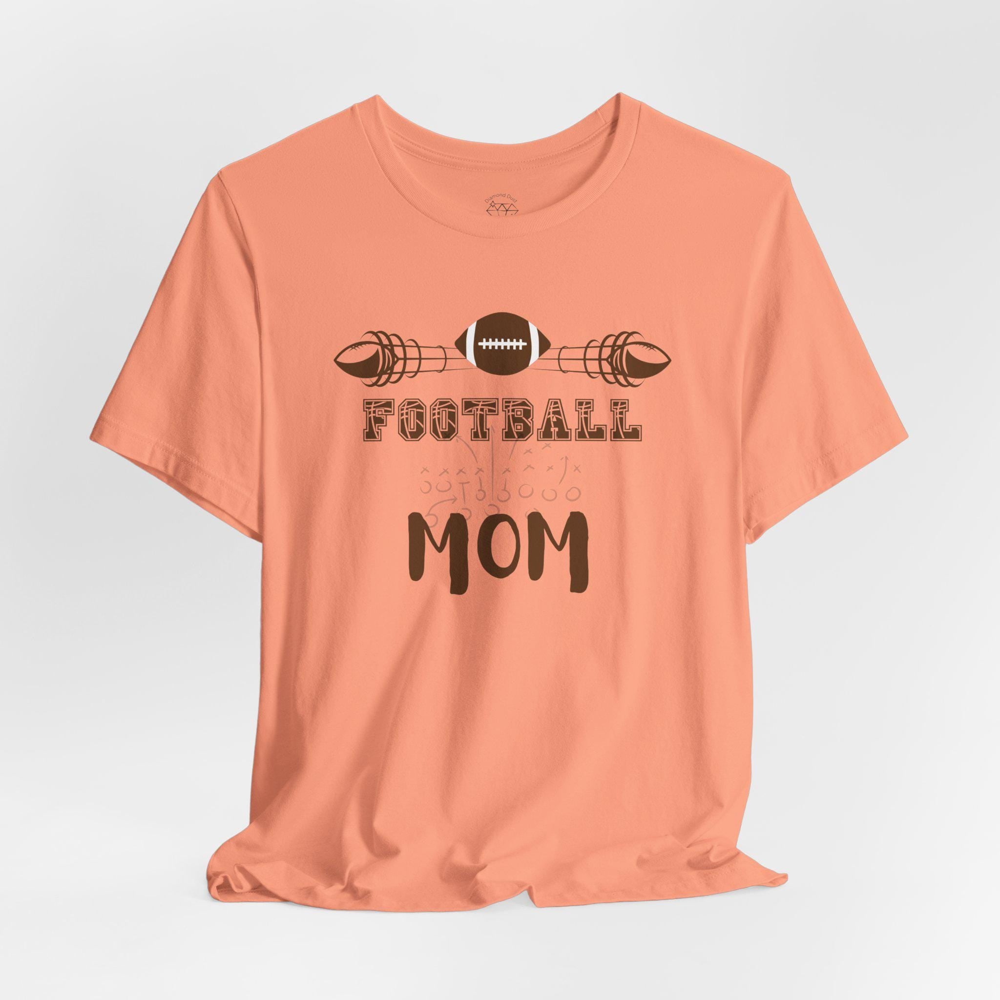 Football Mom Tee: Game Day Comfort - Unisex Cotton Jersey