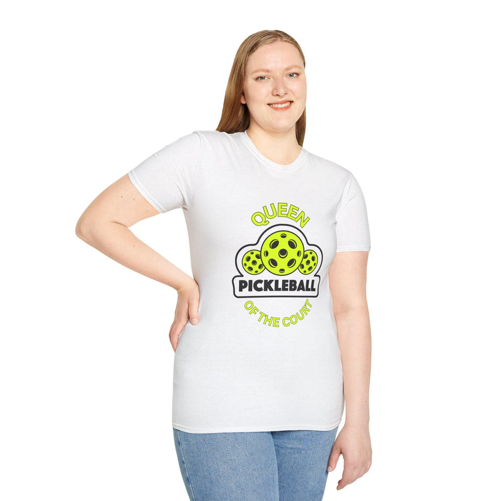 Pickleball Queen T-Shirt, Uni-sex Tee, Short sleeved shirt, leisure activities