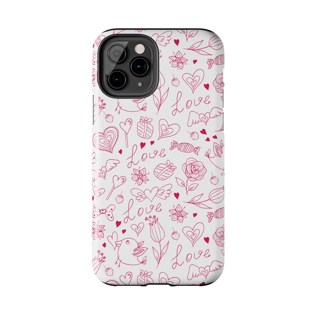 Love Doodles Phone Case | Tough Phone Cases