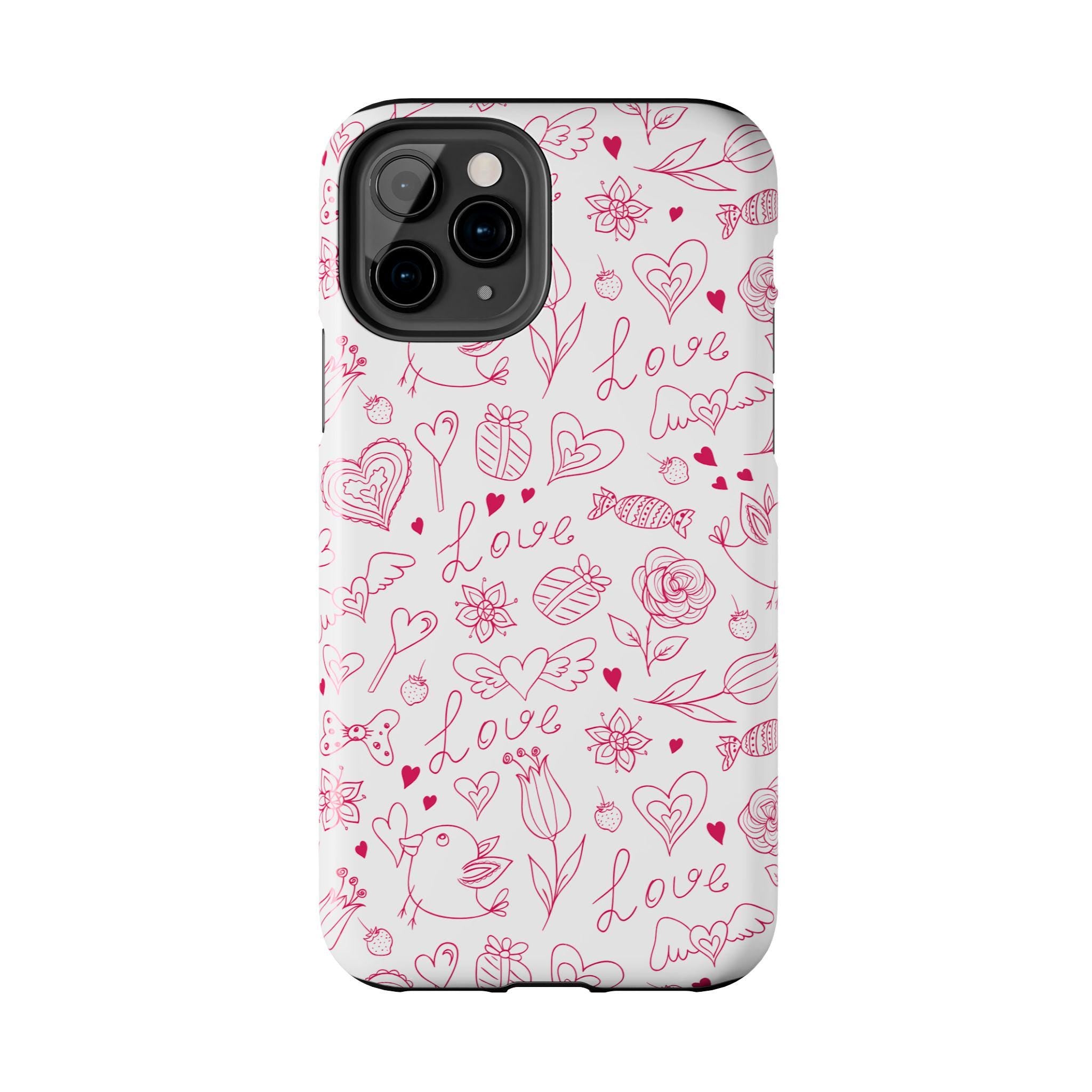 Love Doodles Phone Case | Tough Phone Cases