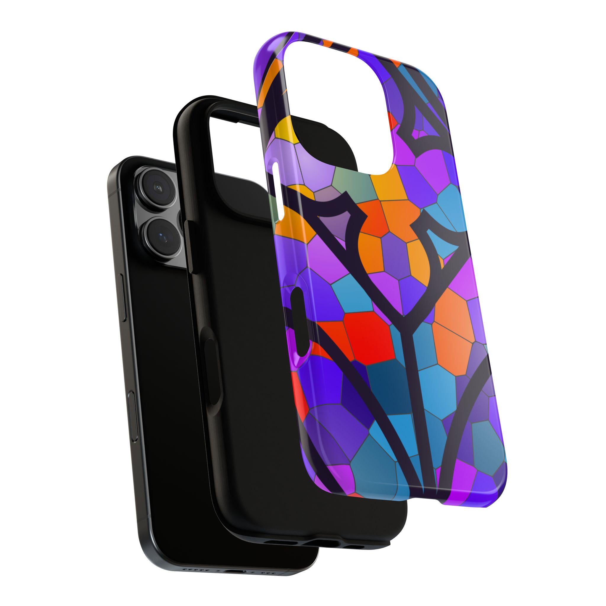 Stained Glass iPhone Case | Faux Stained Glass Phone Cover