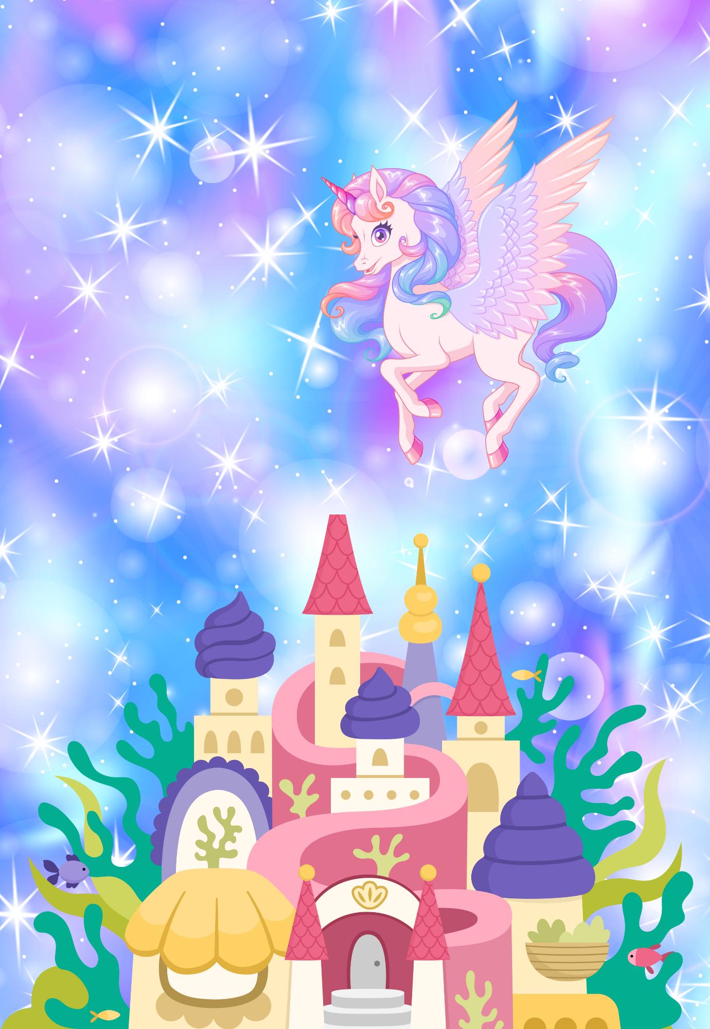 Princess Unicorn Composition Notebook Sticker Cover
