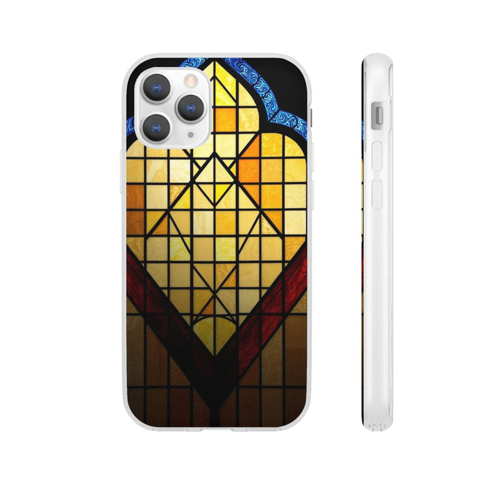Faux Stained Glass iPhone Case: Artistic, Slim, Protective