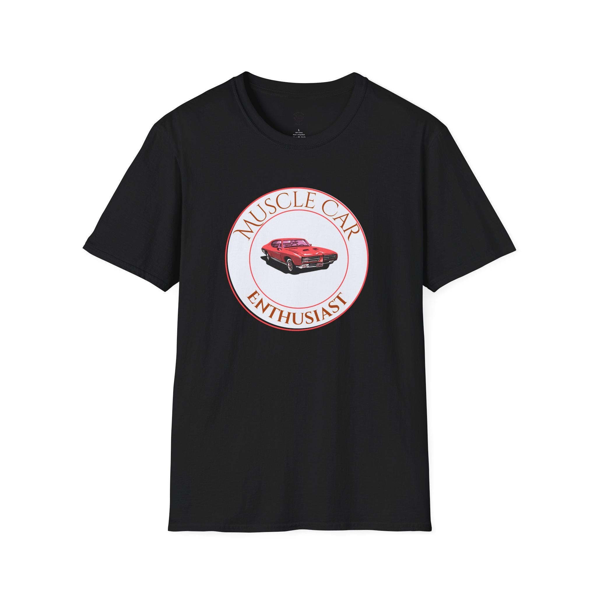Muscle Car Enthusiast T-Shirt: Vintage Automobile Apparel