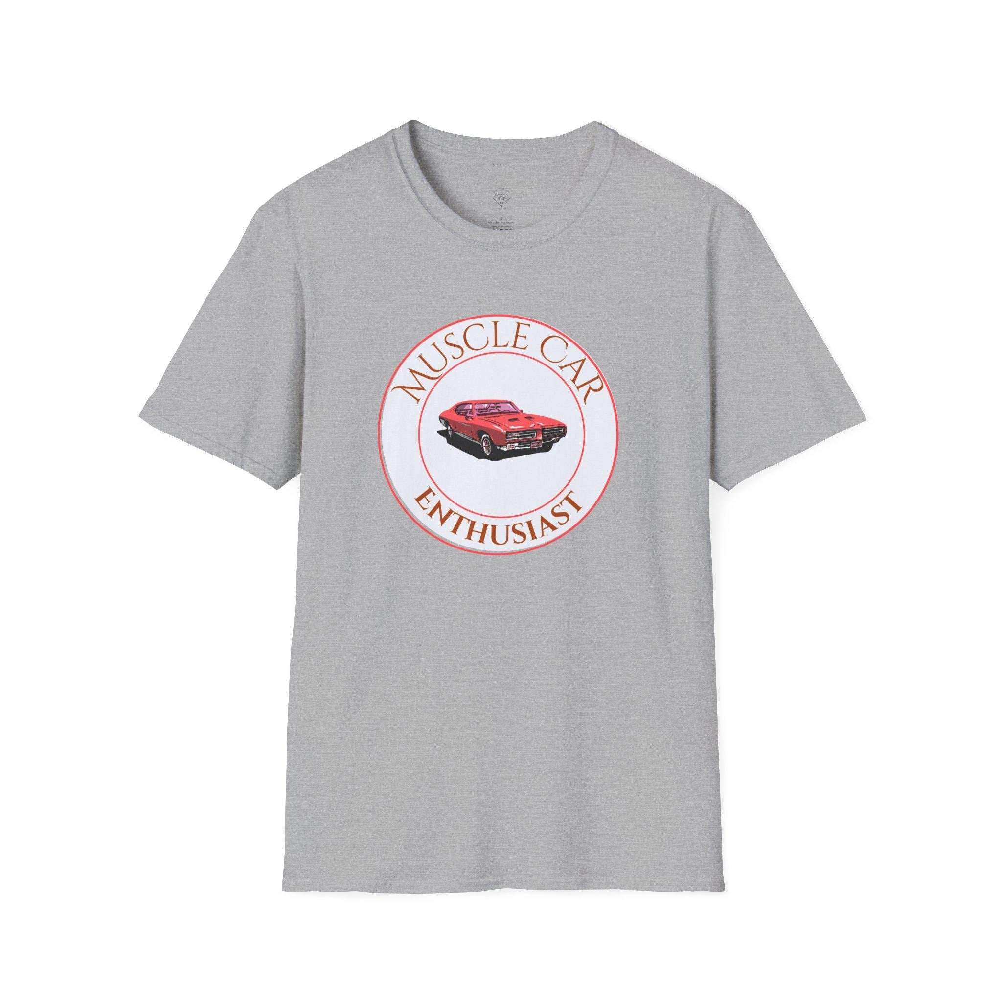 Muscle Car Enthusiast T-Shirt: Vintage Automobile Apparel