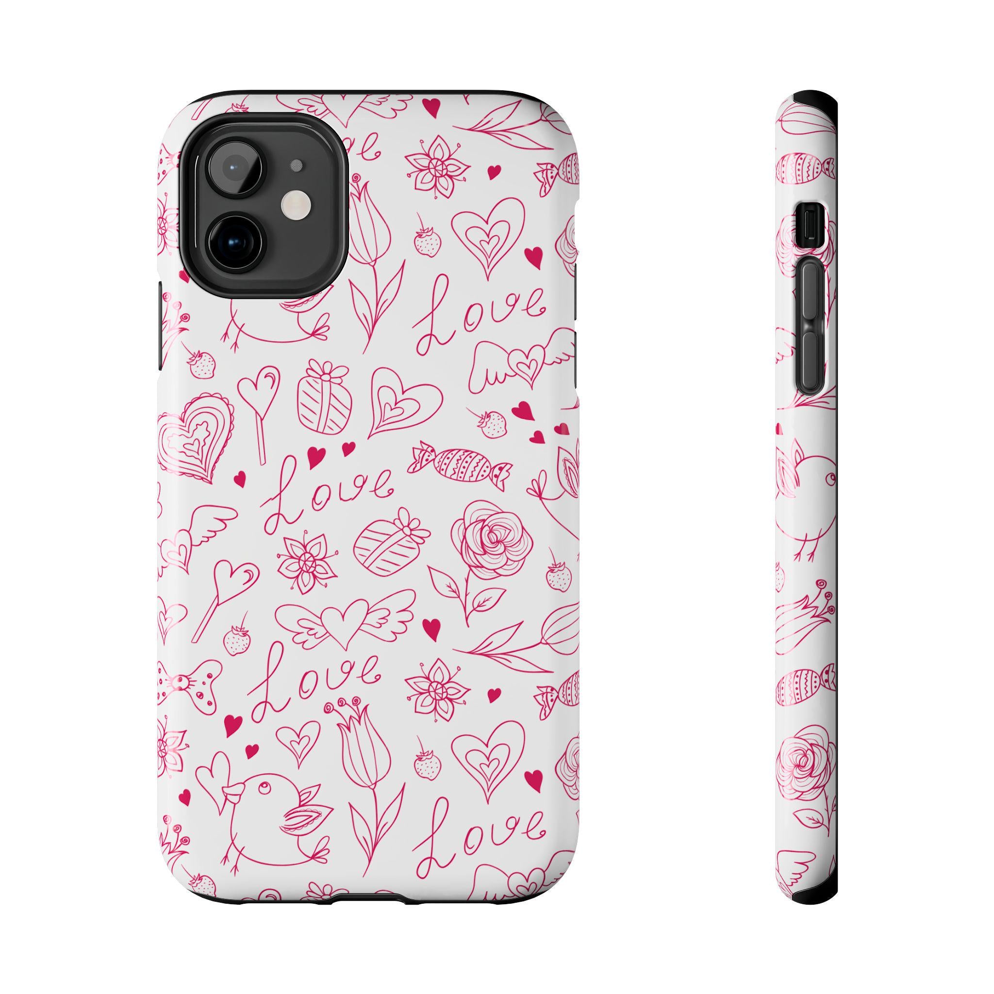 Love Doodles Phone Case | Tough Phone Cases