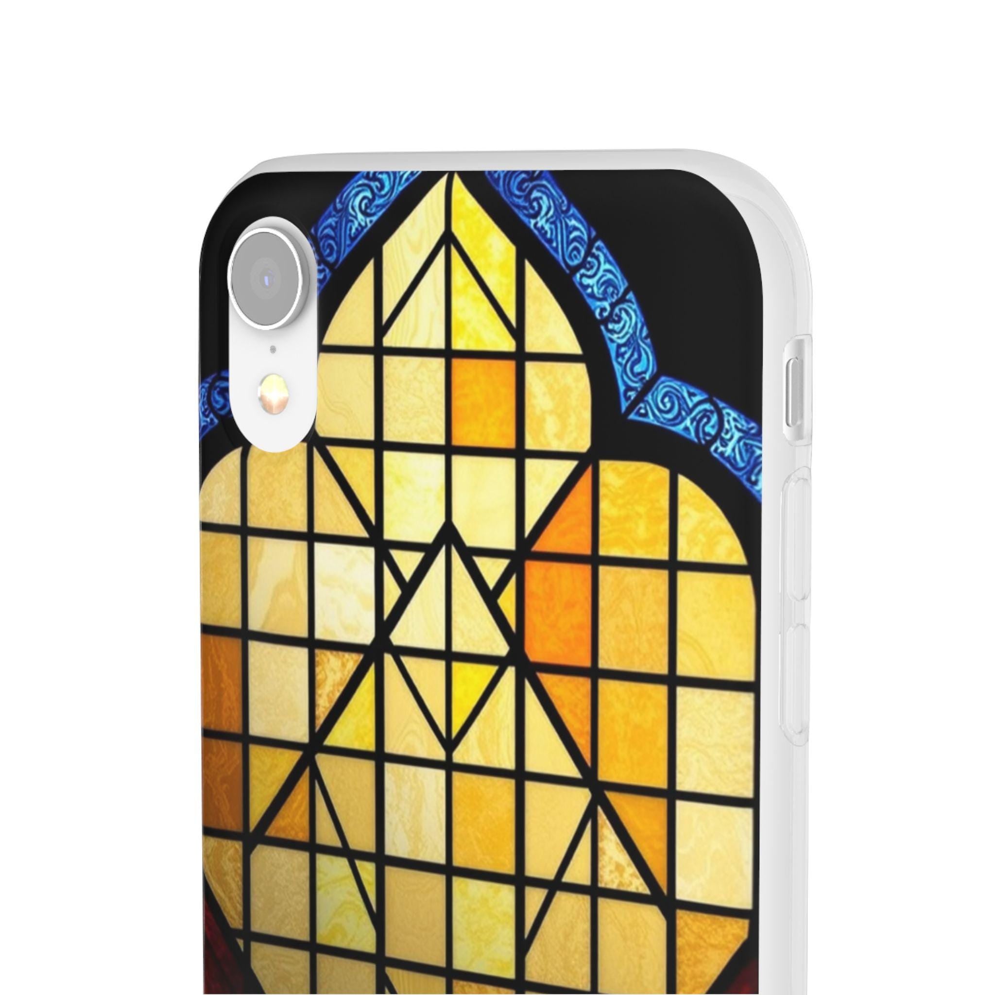 Faux Stained Glass iPhone Case: Artistic, Slim, Protective