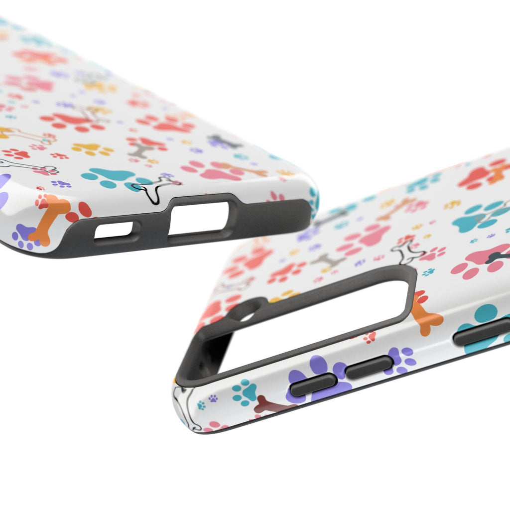 Cute Pet-Themed Tough Samsung Phone Cases for Animal Lovers, Dog Owner Gift, Pet Adoption Awareness, Fun & Colorful Design