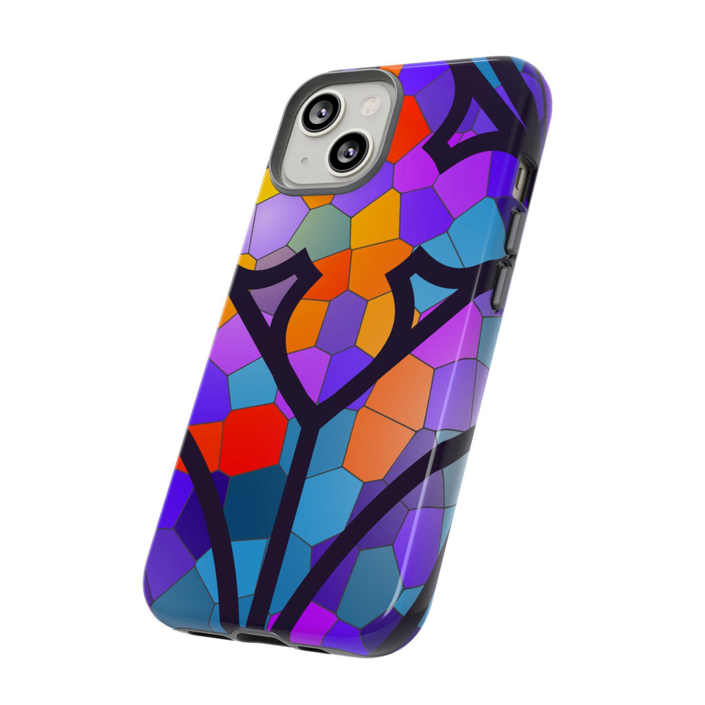 Stained Glass iPhone Case | Faux Stained Glass Phone Cover