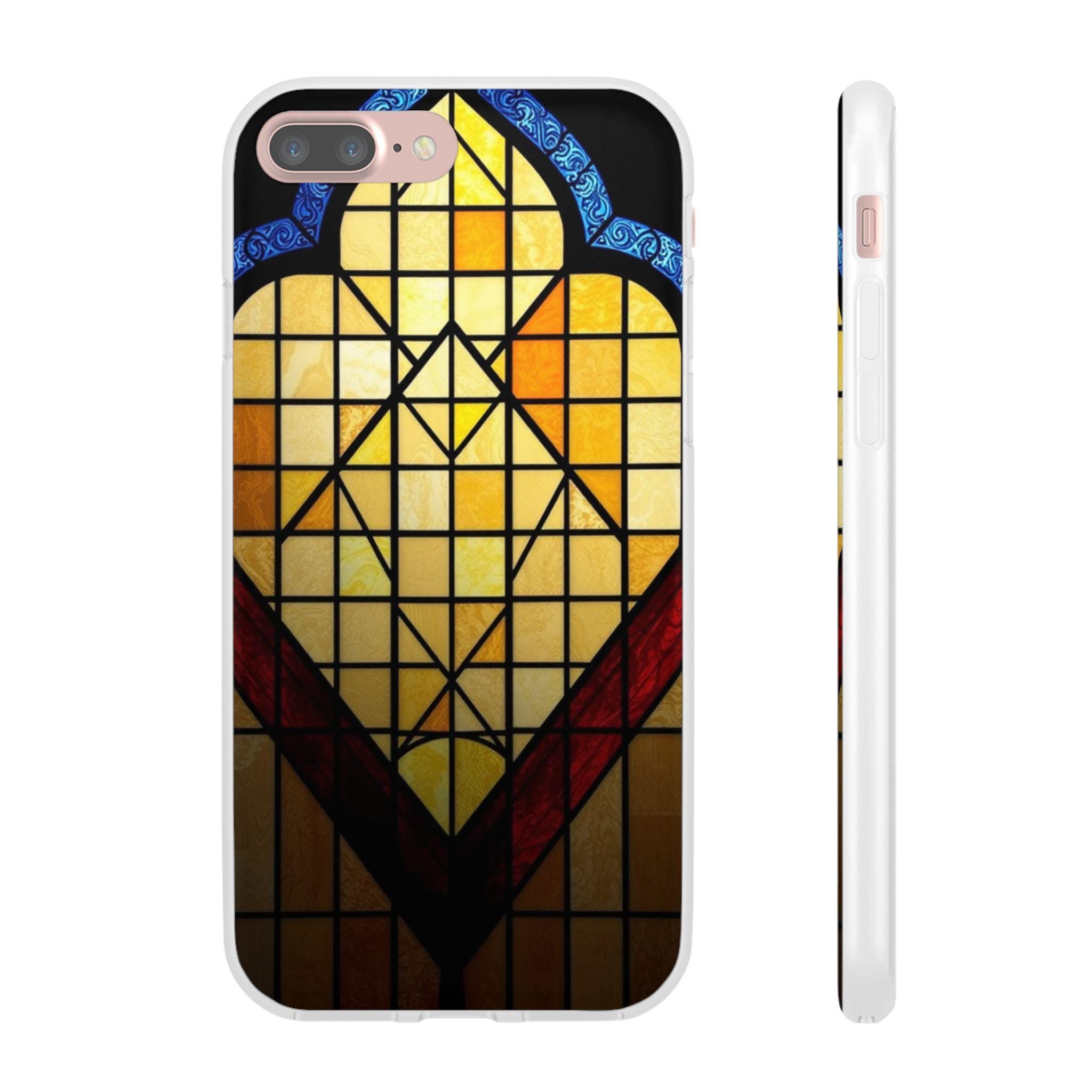 Faux Stained Glass iPhone Case: Artistic, Slim, Protective
