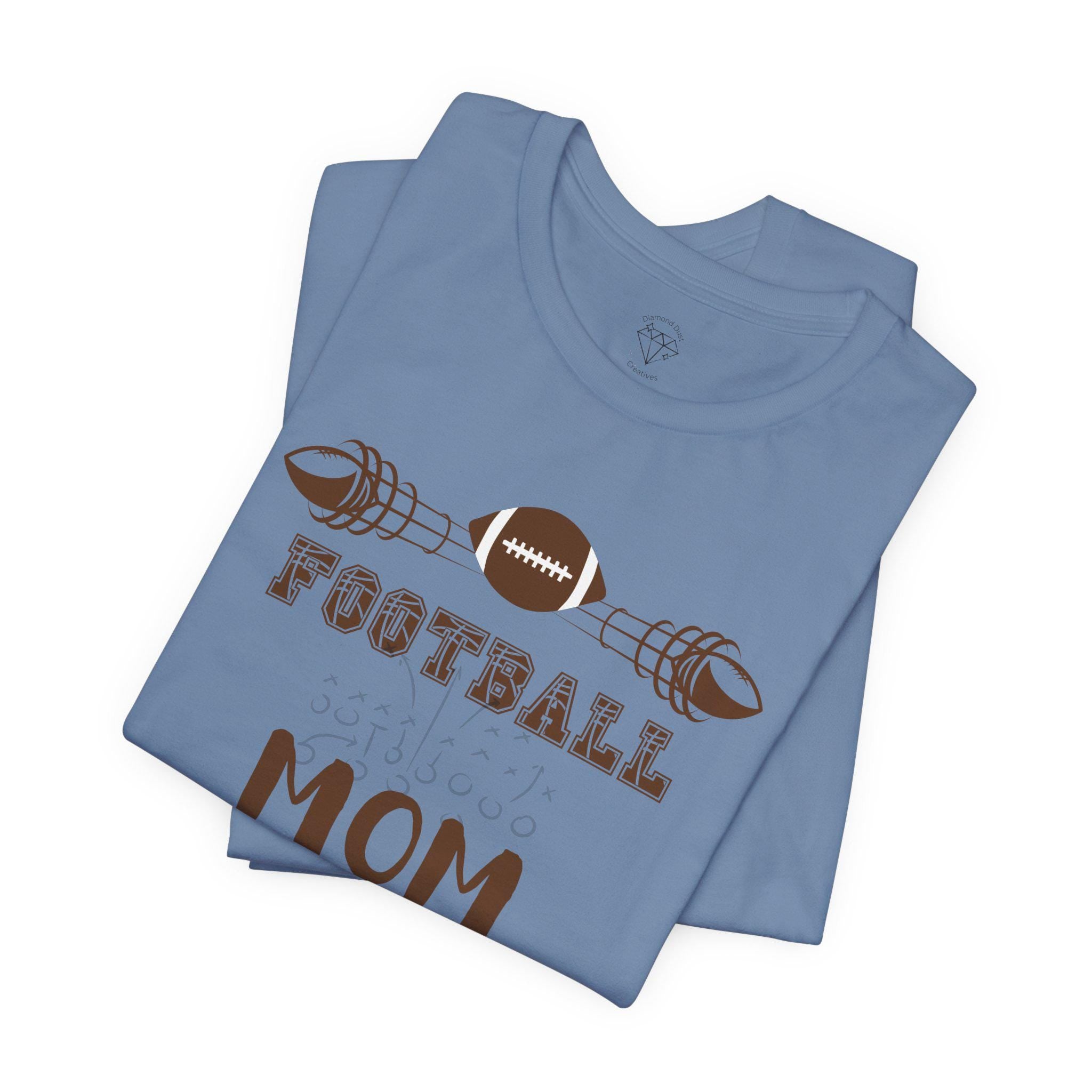 Football Mom Tee: Game Day Comfort - Unisex Cotton Jersey