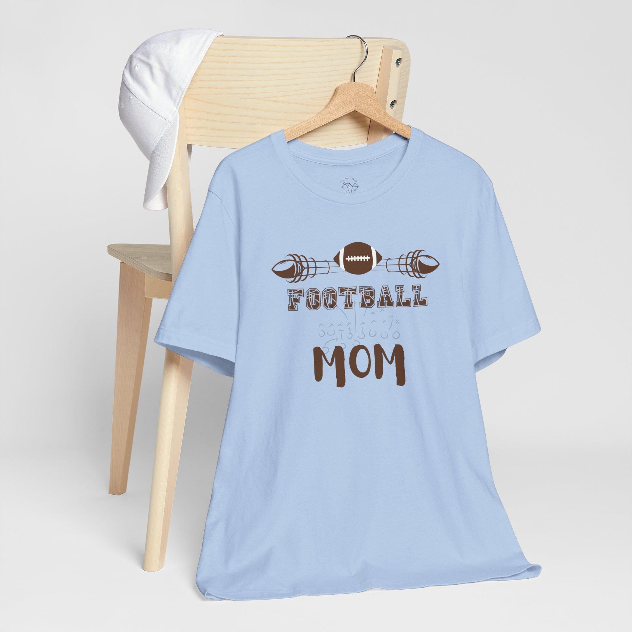 Football Mom Tee: Game Day Comfort - Unisex Cotton Jersey