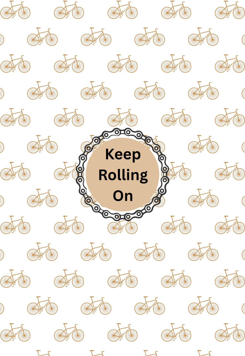 Bicycle Notebook Cover and Sticker Set: Bike Lover Gift (Digital Download)