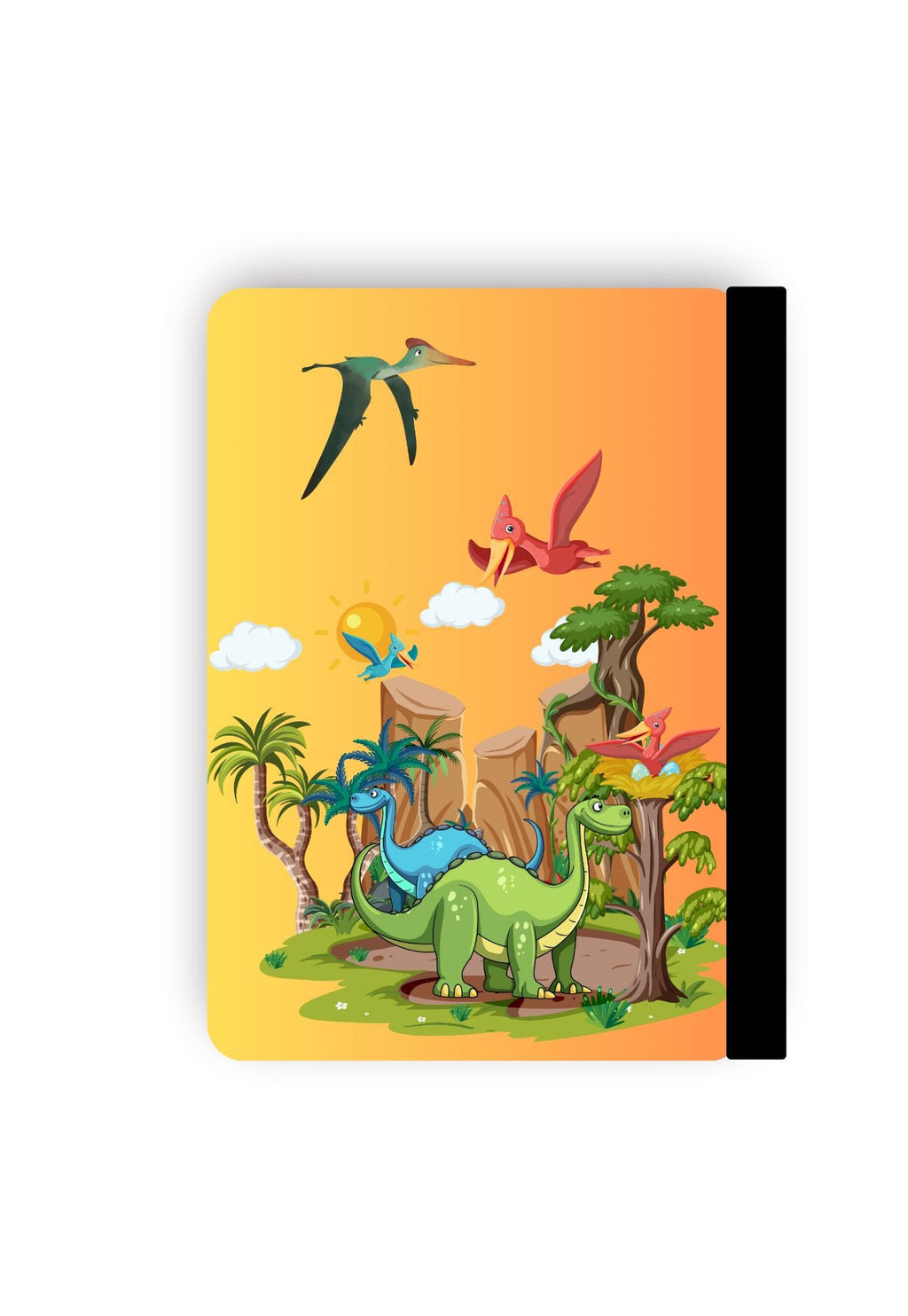 Dinosaur Composition Notebook Cover & Stickers: Printable School Supplies (Digital Download)