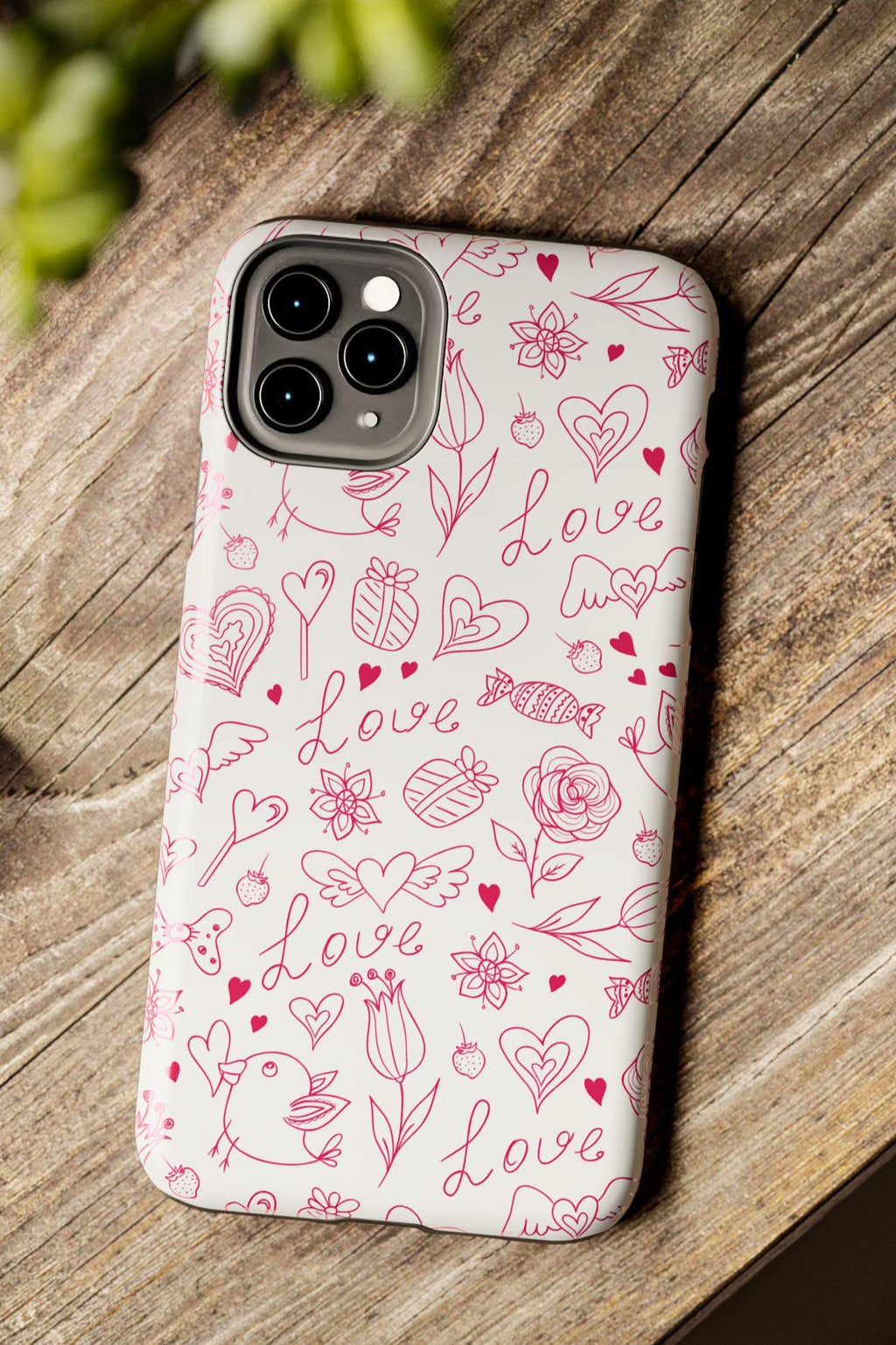 Love Doodles Phone Case | Tough Phone Cases