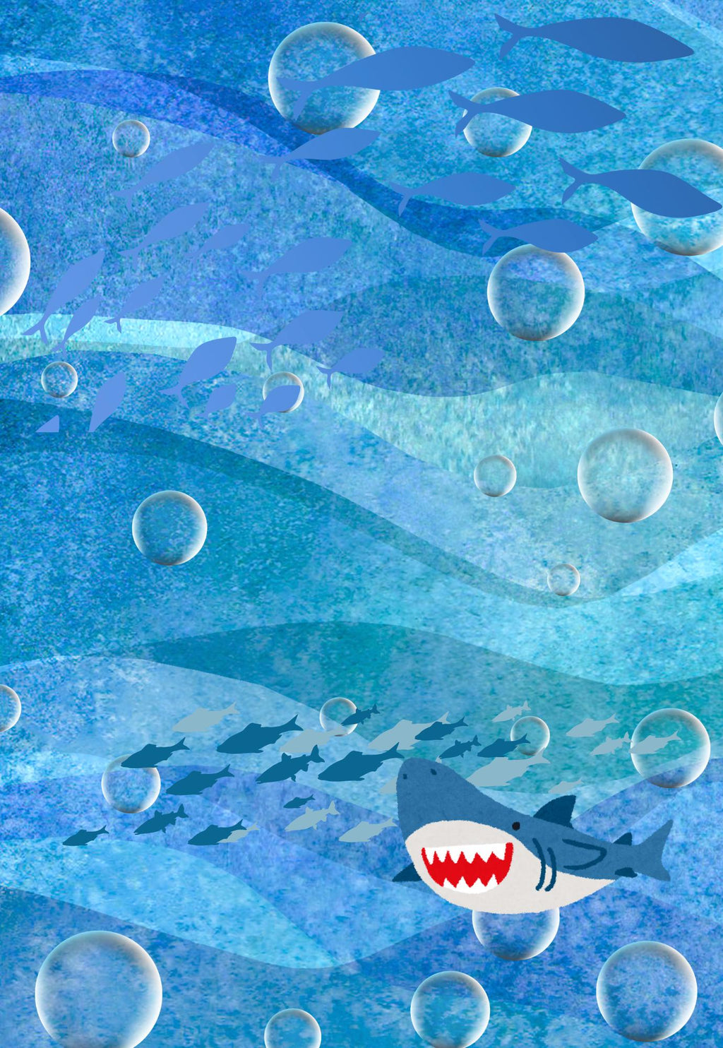 Under the Sea Notebook Cover and Stickers: Fish Lover Theme (Digital Download, PDF Pattern)