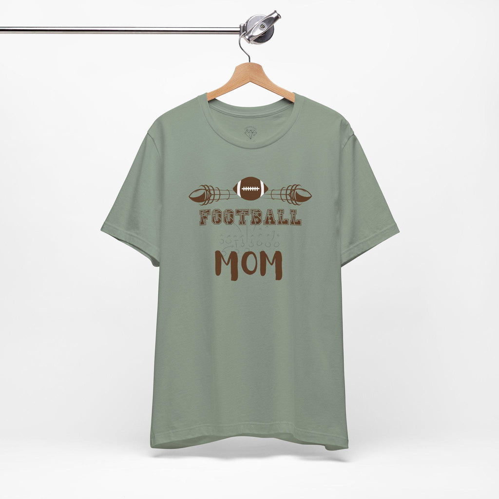 Football Mom Tee: Game Day Comfort - Unisex Cotton Jersey