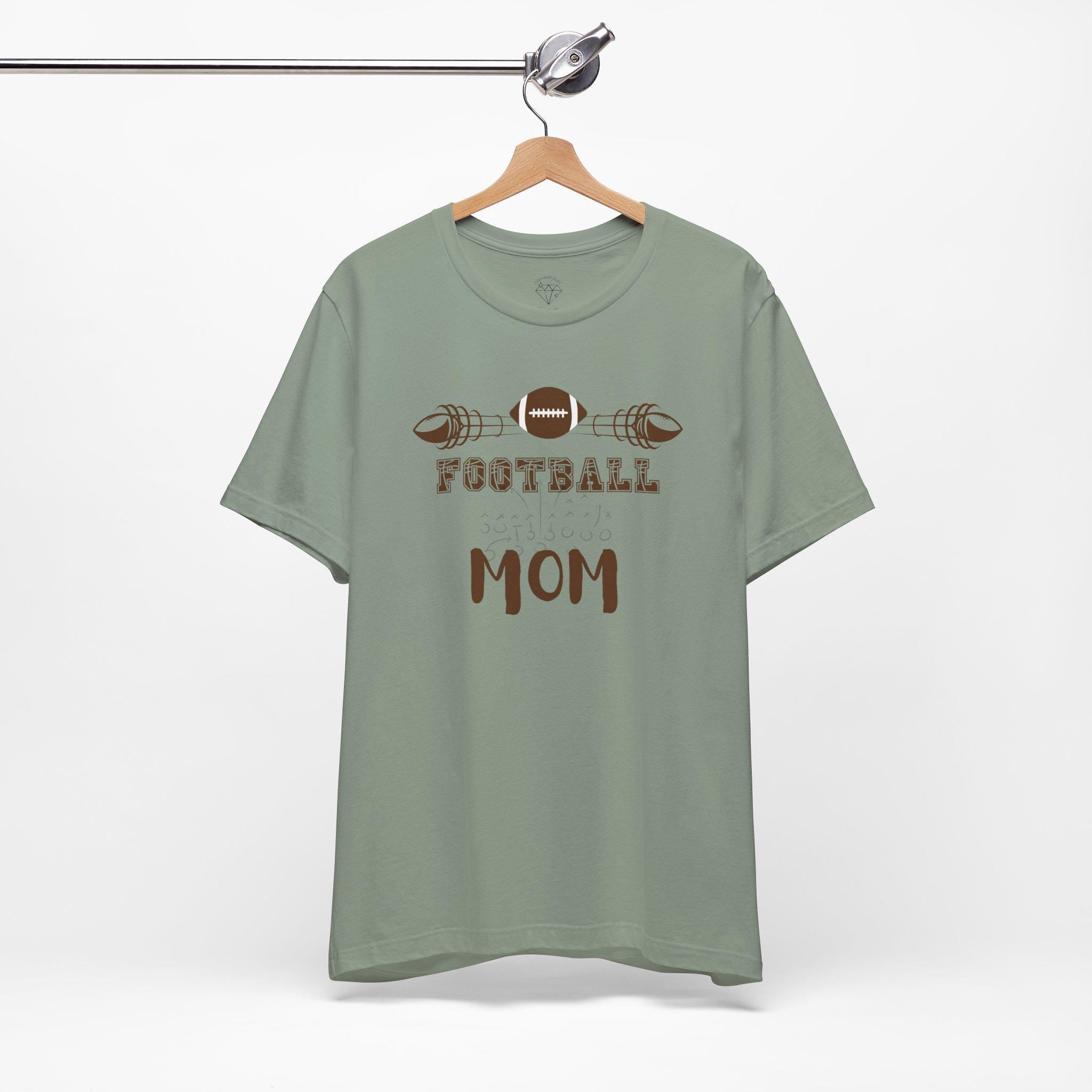 Football Mom Tee: Game Day Comfort - Unisex Cotton Jersey