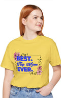 Best Step Mom Ever Tee, Floral Step Mom Gift, Mother's Day T-Shirt, Unisex Short Sleeve Shirt, Step Mom Appreciation