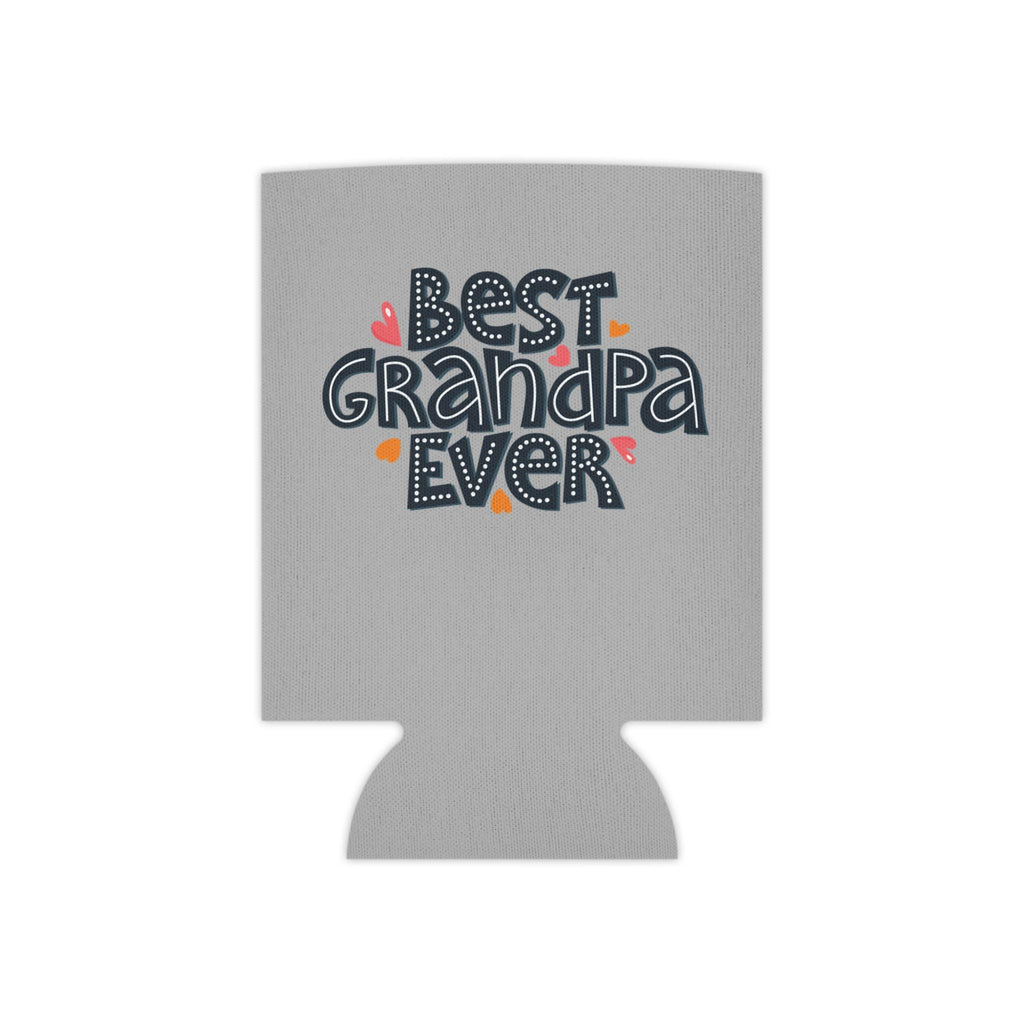 Best Grandpa Ever Can Cooler, Perfect Gift for Father's Day, Grandpa Birthday, BBQ Party, Family Gatherings, Cute Beverage Holder