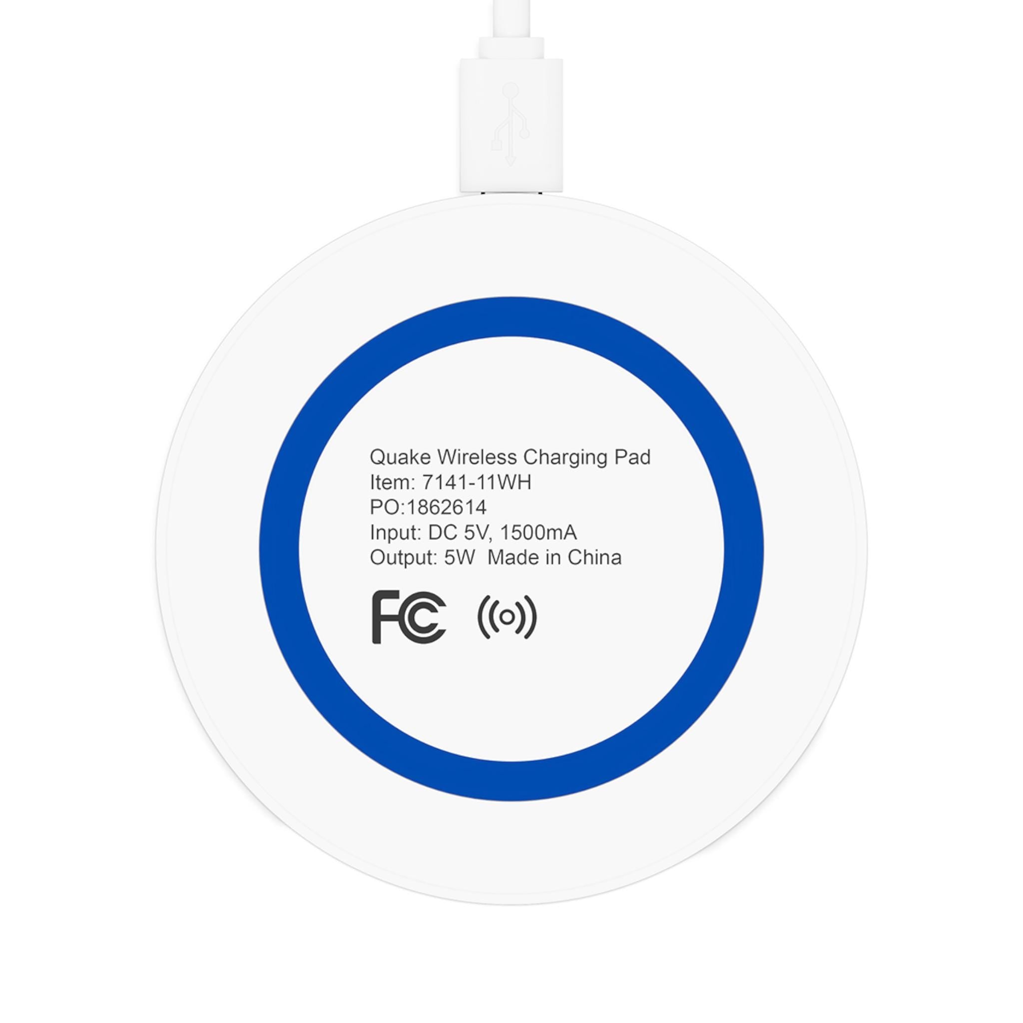 Mountain Biker Circular Wireless Charging Pad | Bike Phone Charger