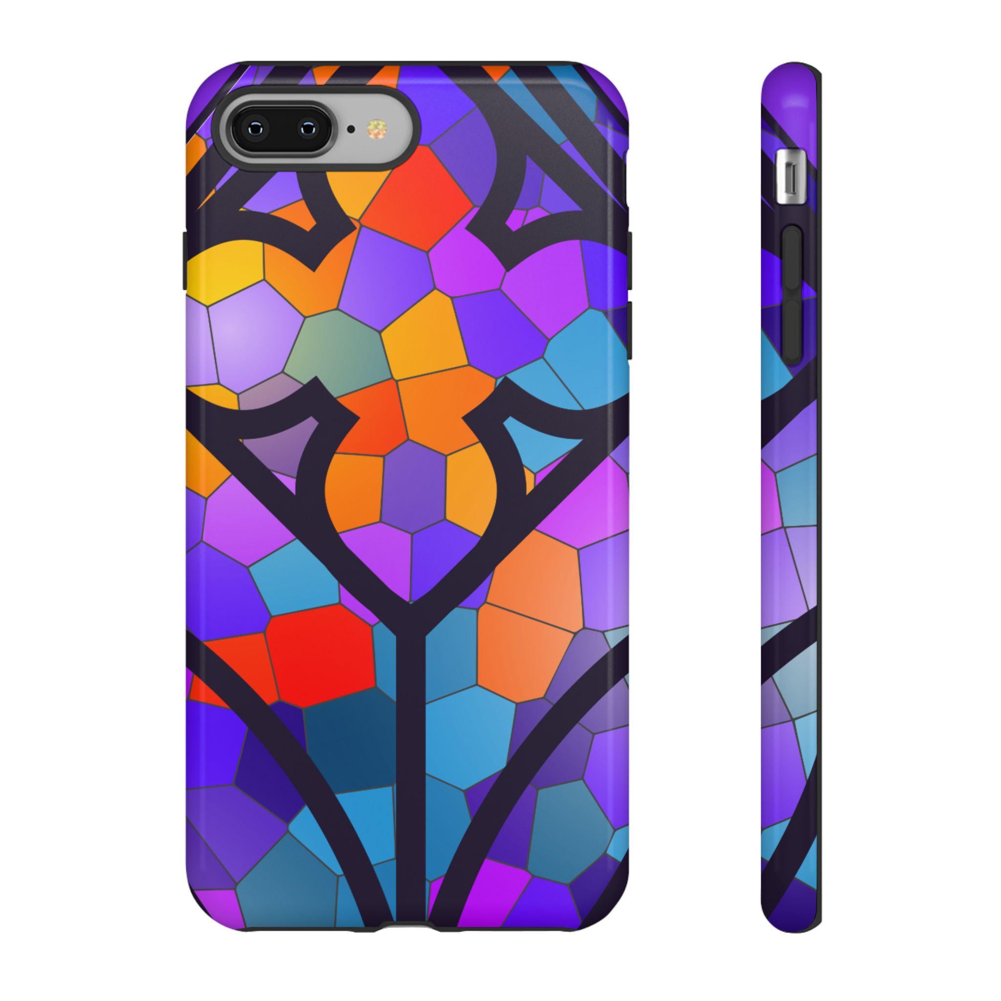 Stained Glass iPhone Case | Faux Stained Glass Phone Cover