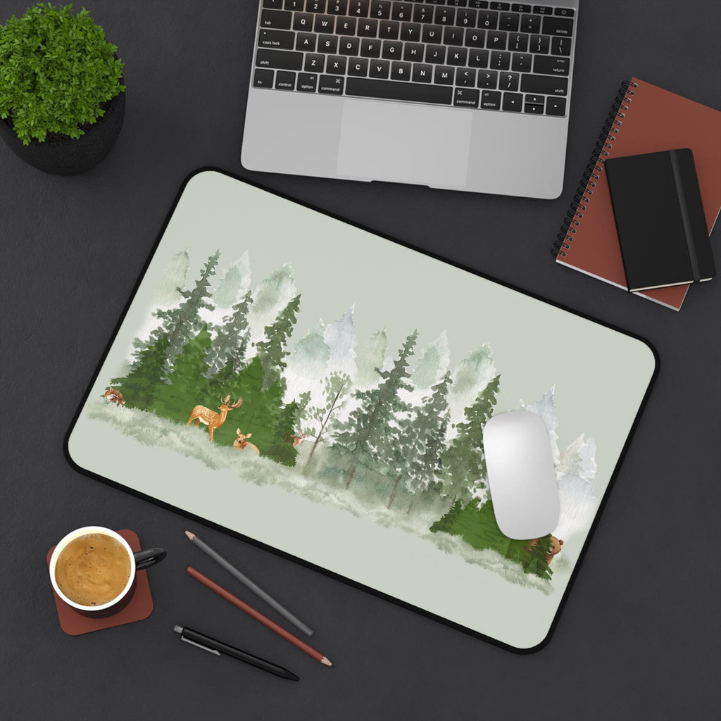 Forest Desk Mat: Eco-Friendly Workspace Accessory for Nature Lovers