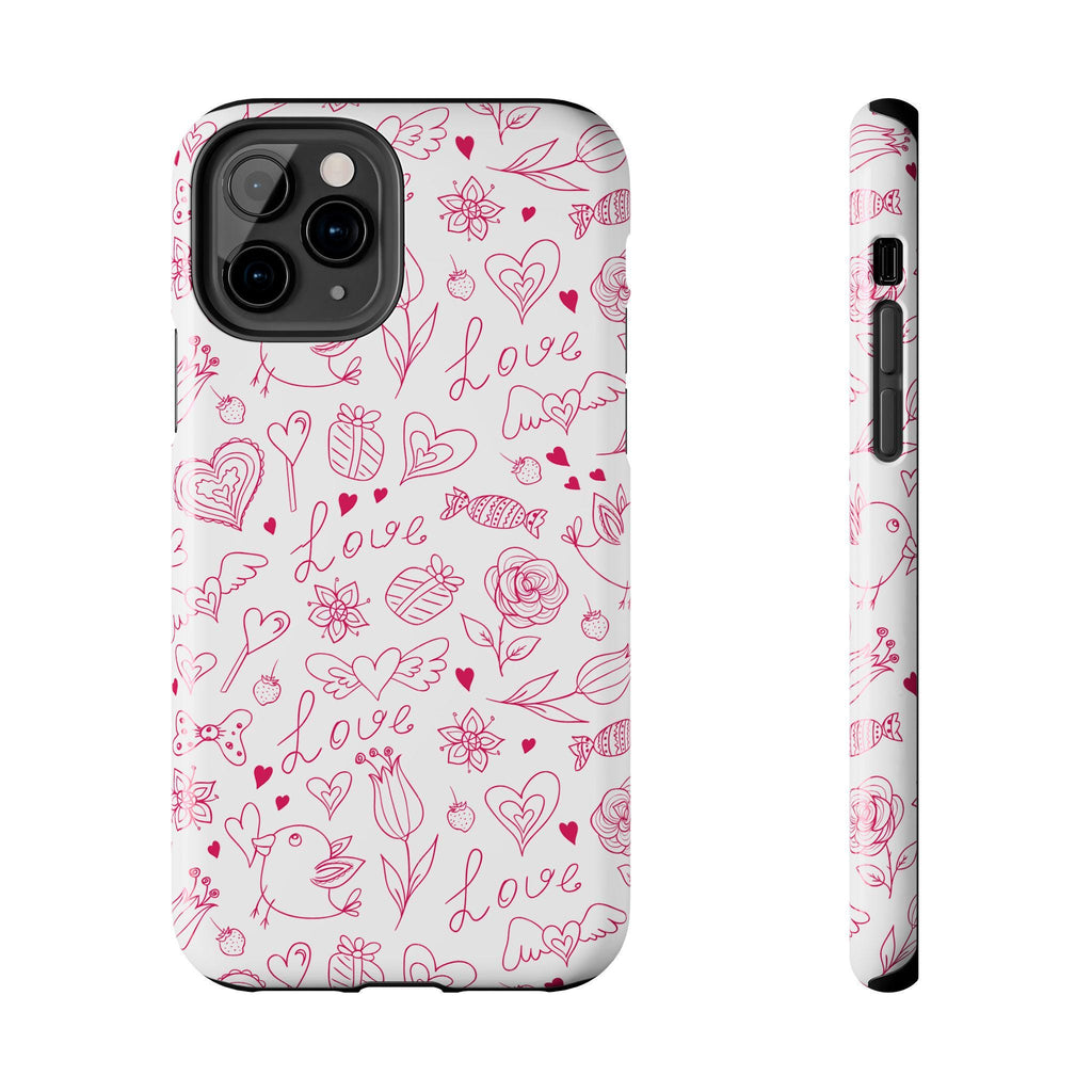 Love Doodles Phone Case | Tough Phone Cases
