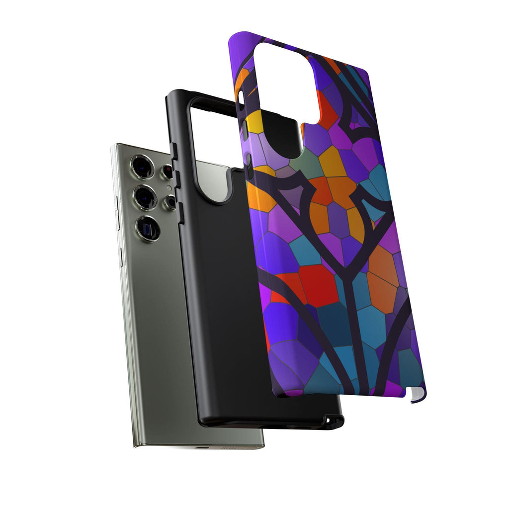 Faux Stained Glass Phone Case Samsung Galaxy | Google Pixel