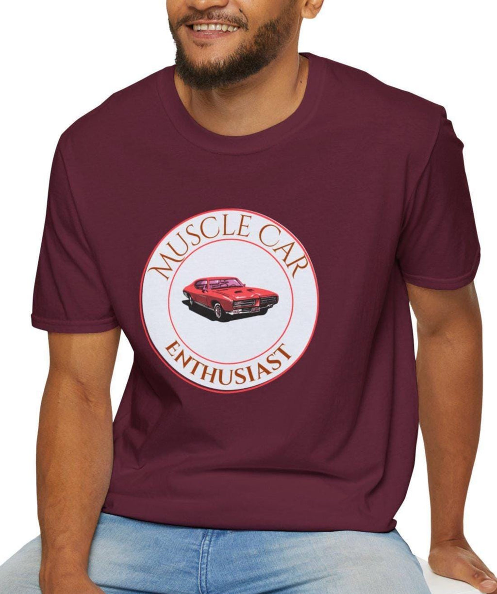 Muscle Car Enthusiast T-Shirt: Vintage Automobile Apparel