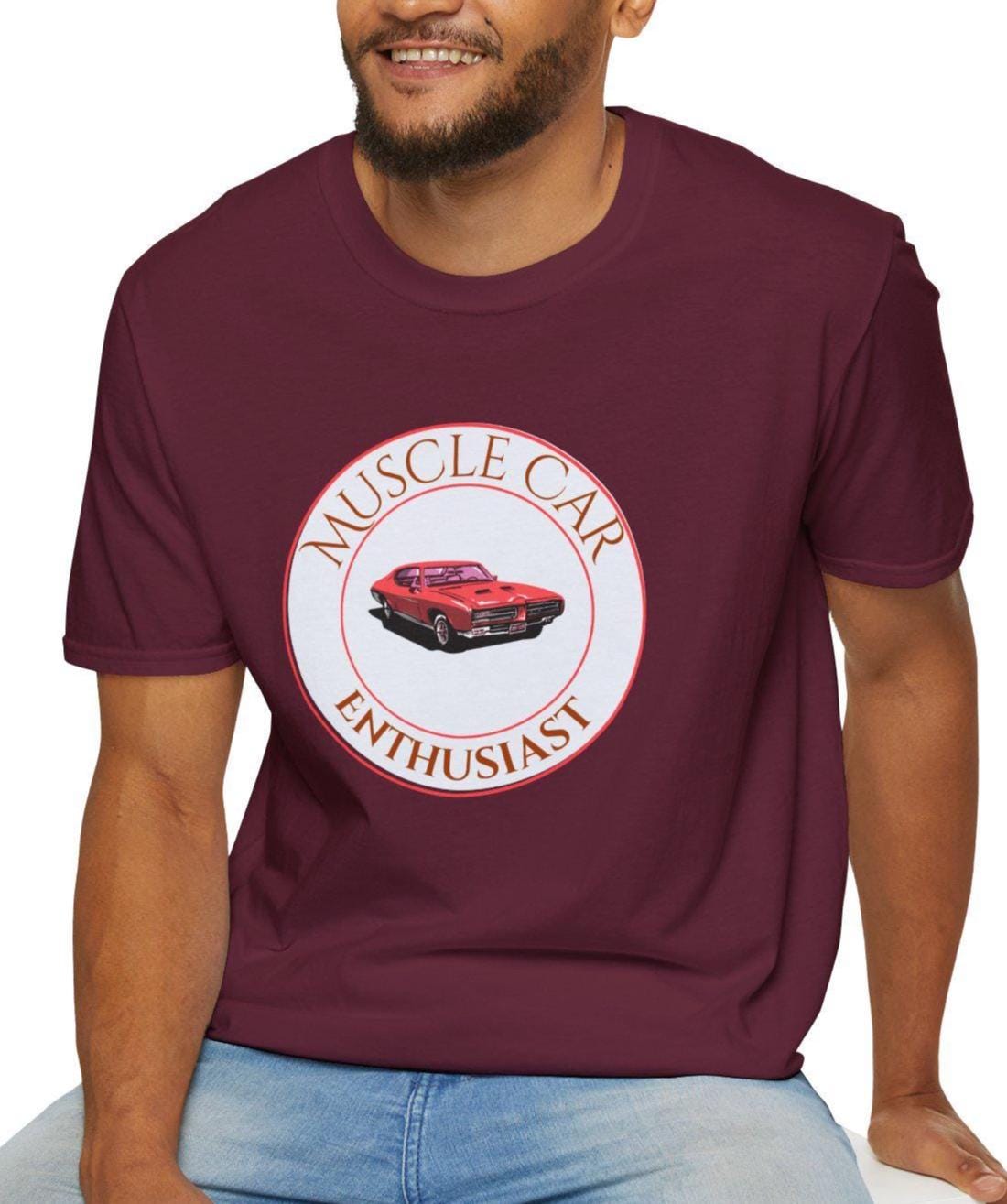 Muscle Car Enthusiast T-Shirt: Vintage Automobile Apparel