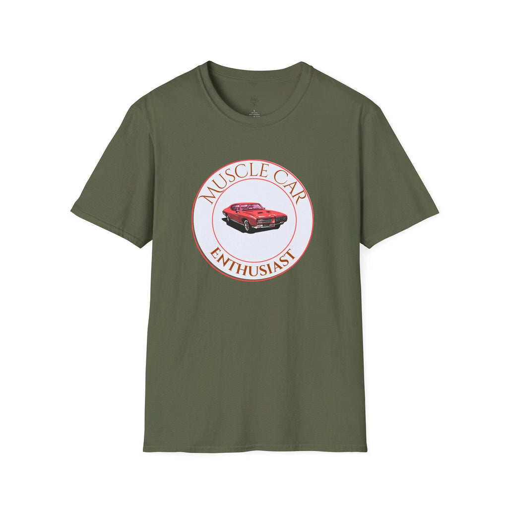 Muscle Car Enthusiast T-Shirt: Vintage Automobile Apparel