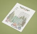 Camping Chore Chart: Kids' Task Tracker (PDF Download)