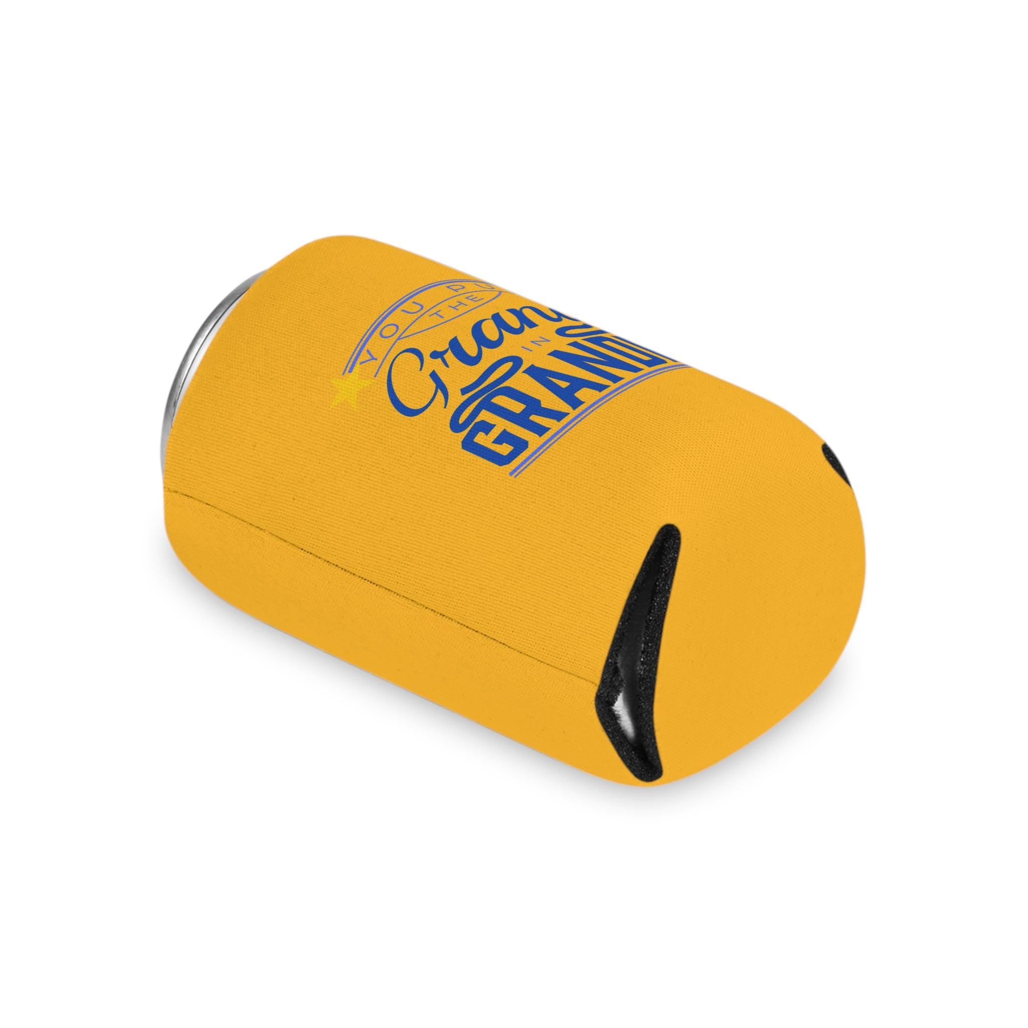 Can Cooler for Grandpa, Funny Gift for Grandfather, Outdoor BBQ Accessory, Party Favor, Beer Sleeve, Can Insulation