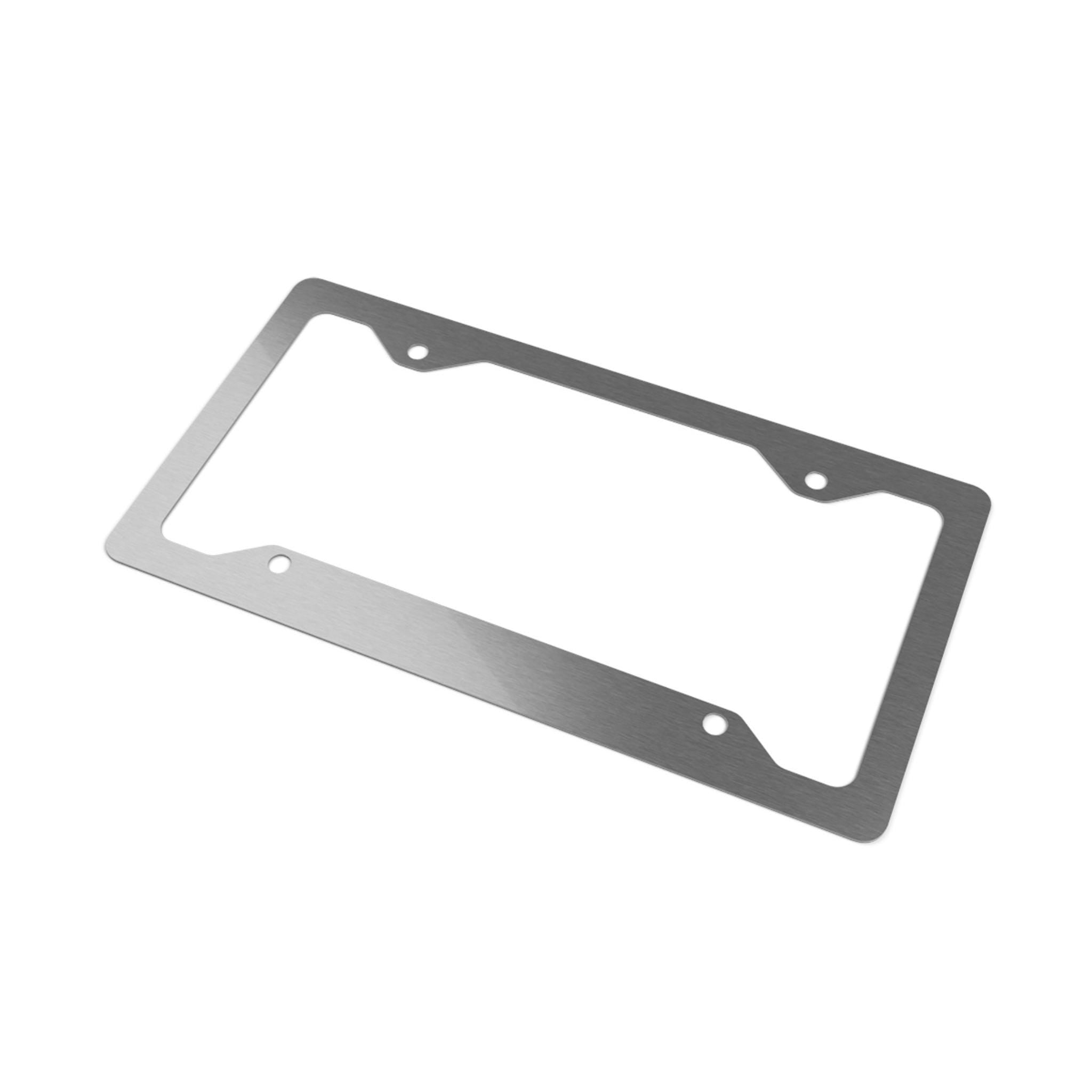 Custom Dog Paw License Plate Frame: Pet Lover Car Decor