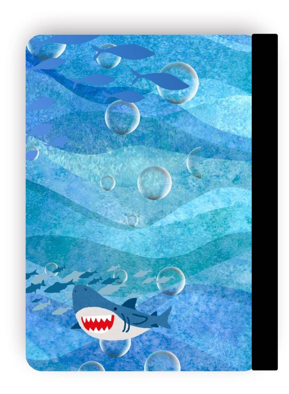Under the Sea Notebook Cover and Stickers: Fish Lover Theme (Digital Download, PDF Pattern)