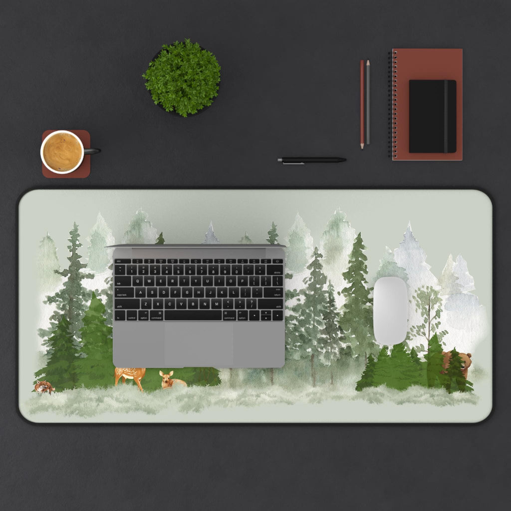Forest Desk Mat: Eco-Friendly Workspace Accessory for Nature Lovers