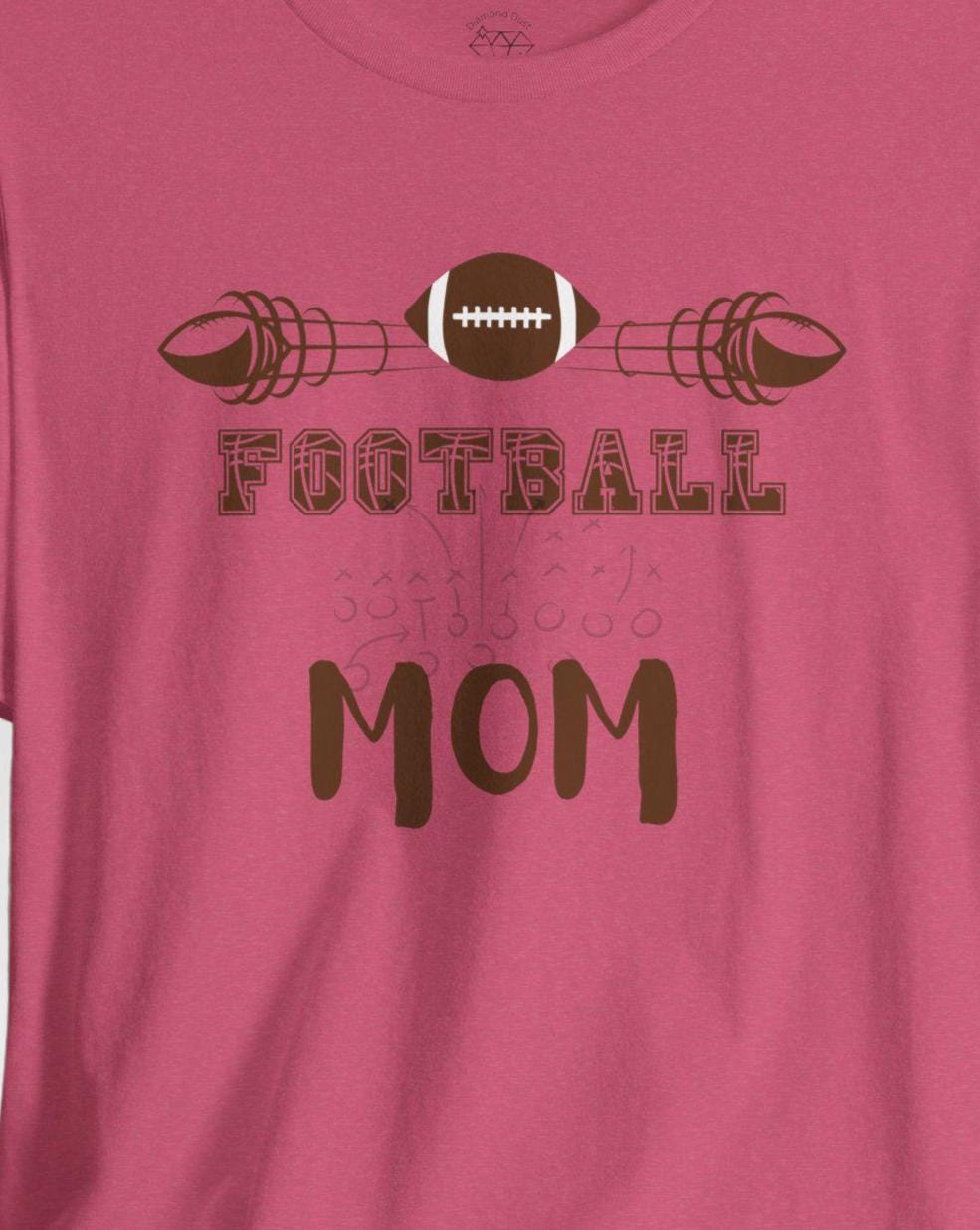 Football Mom Tee: Game Day Comfort - Unisex Cotton Jersey