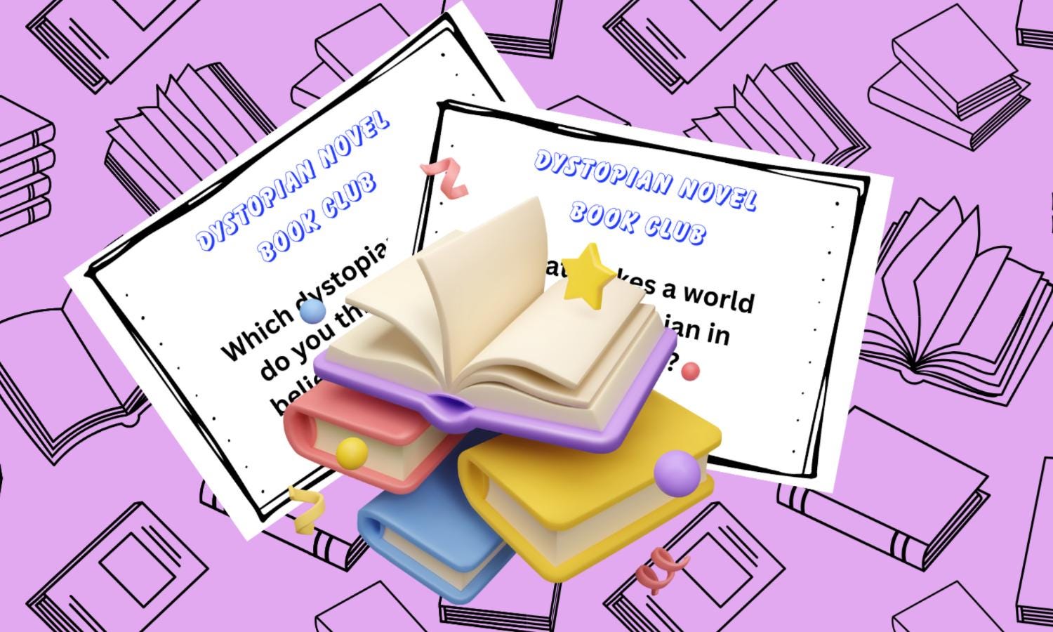 Dystopian Novel Book Club Conversation Starters, Talking Points for Book Club