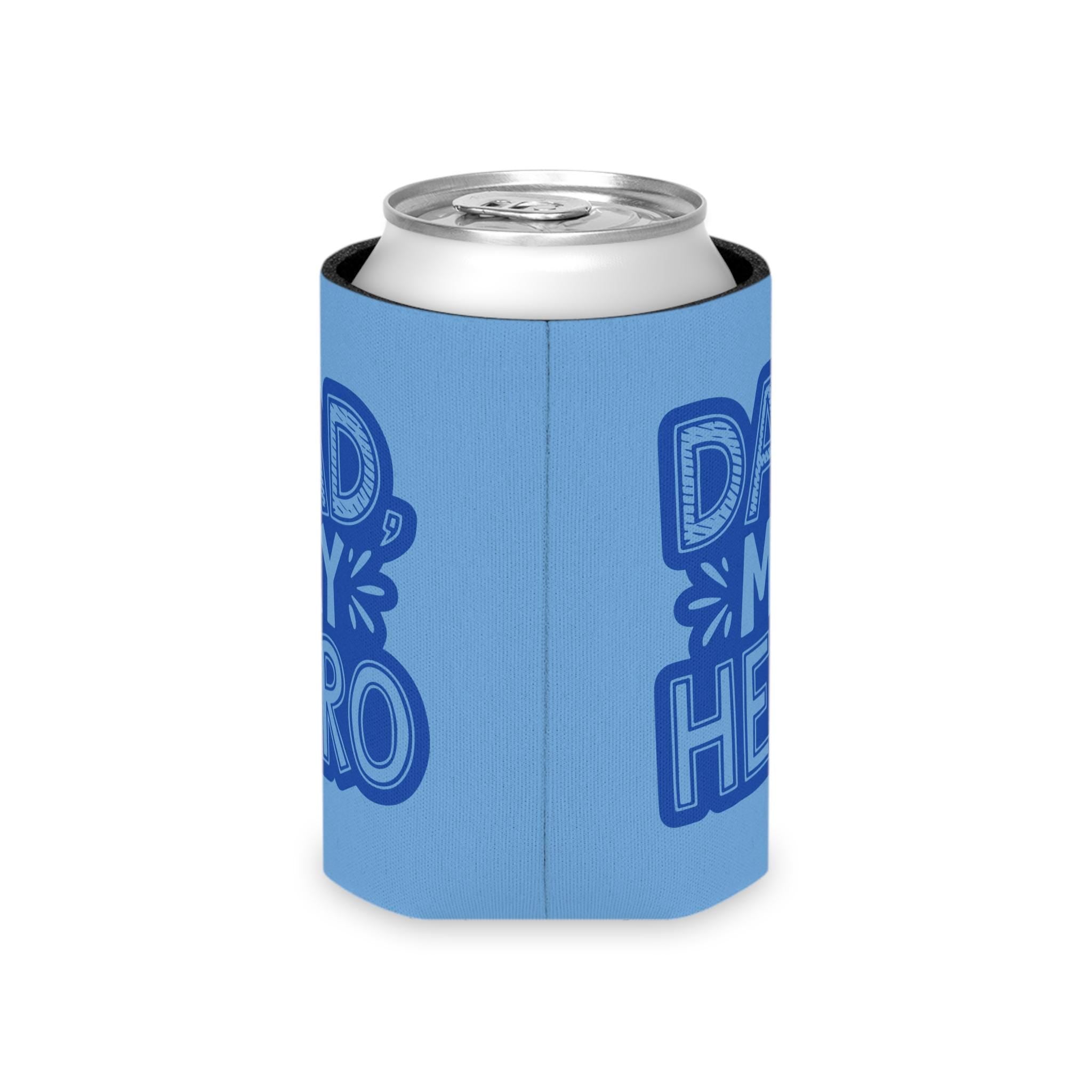 Dad My Hero Can Cooler: Father's Day BBQ Drink Sleeve