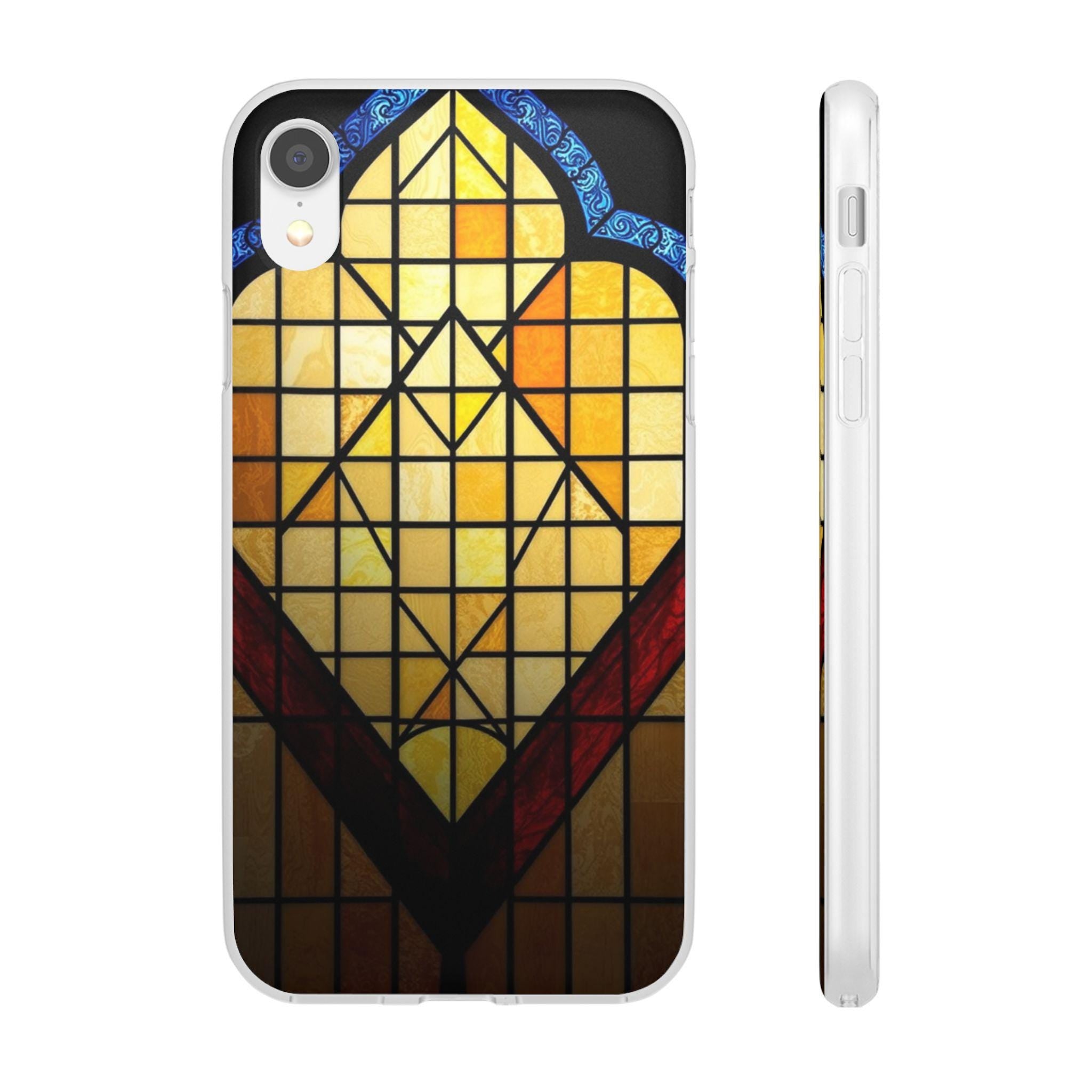 Faux Stained Glass iPhone Case: Artistic, Slim, Protective