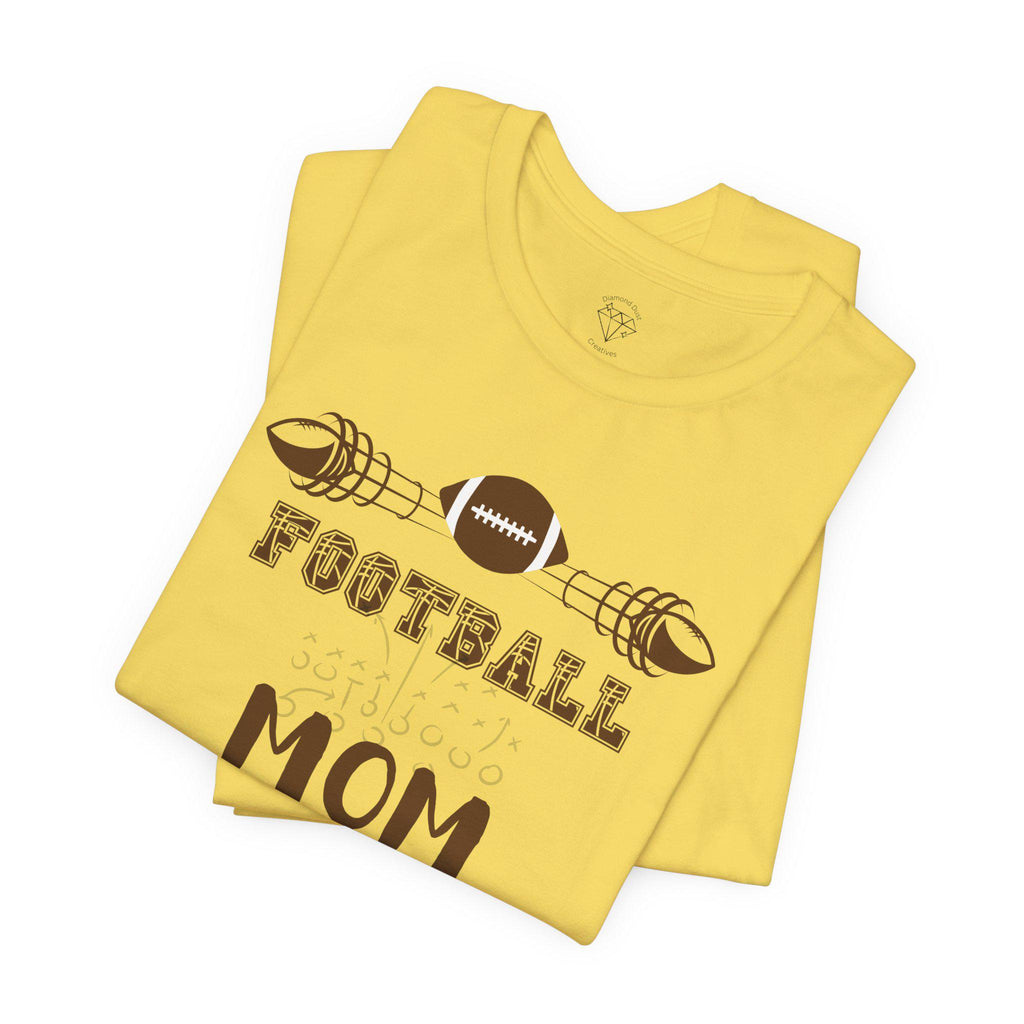 Football Mom Tee: Game Day Comfort - Unisex Cotton Jersey