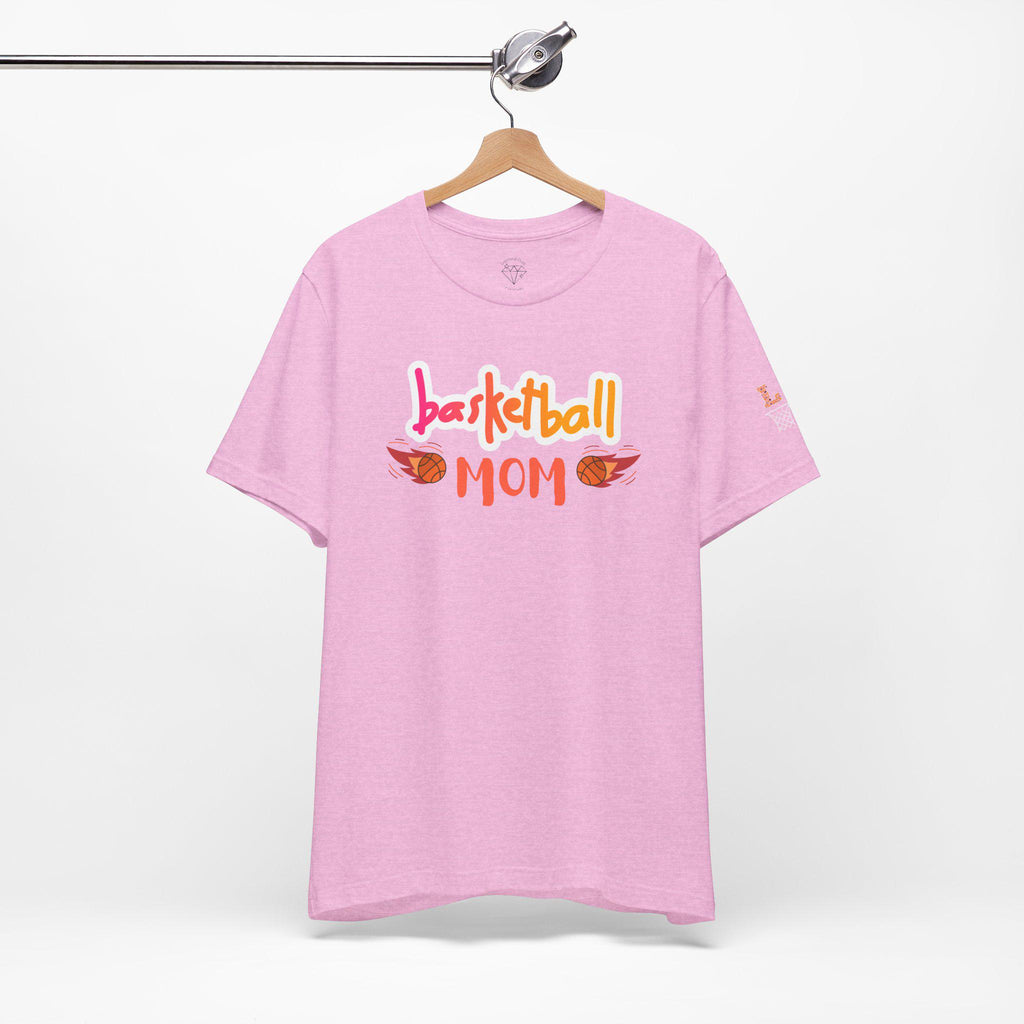 Basketball Mom Tee: Unisex Jersey Cotton Sports Shirt