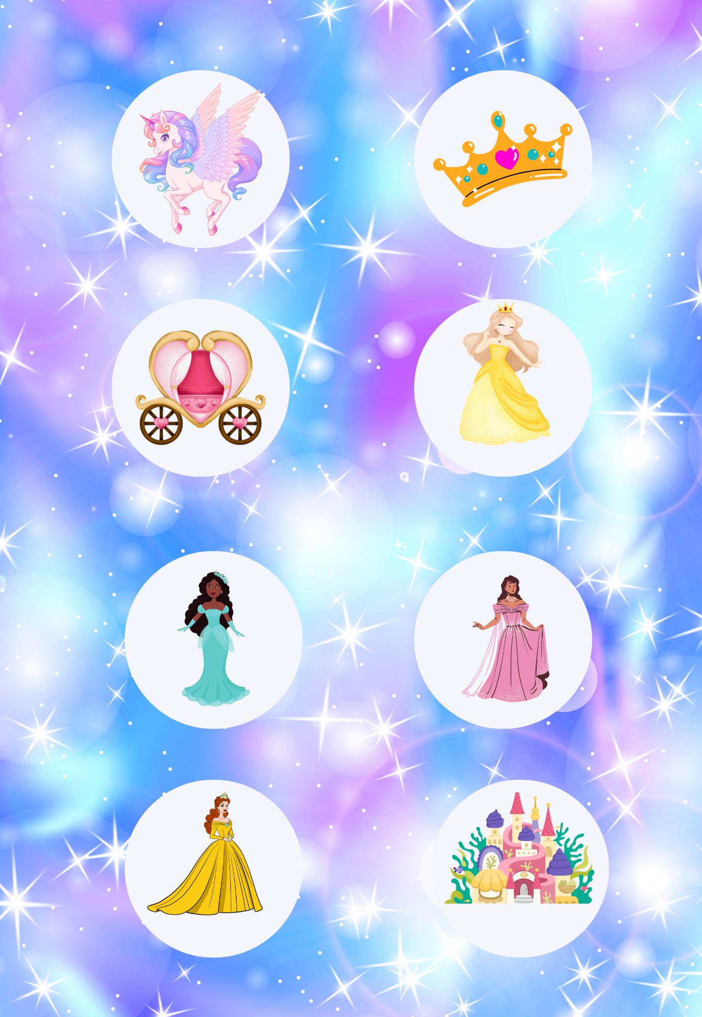 Princess Unicorn Composition Notebook Sticker Cover