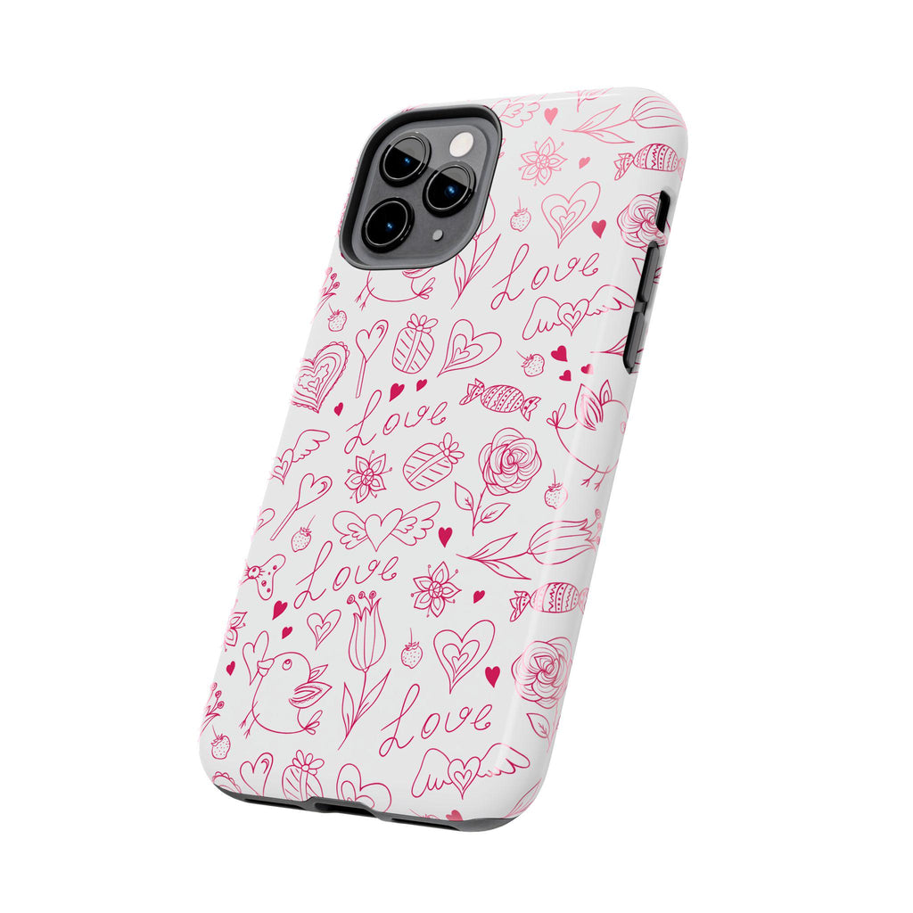 Love Doodles Phone Case | Tough Phone Cases