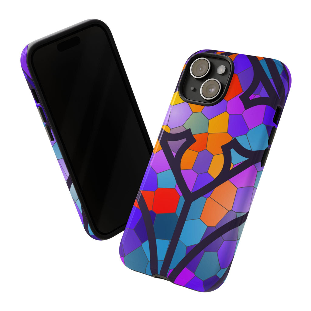 Stained Glass iPhone Case | Faux Stained Glass Phone Cover